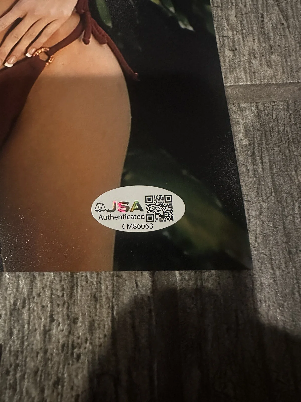 TEAGAN PRESLEY SIGNED 8X10 PHOTO STAR AUTOGRAPHED JSA COA MODEL ADULT AVN 17, изображение 2