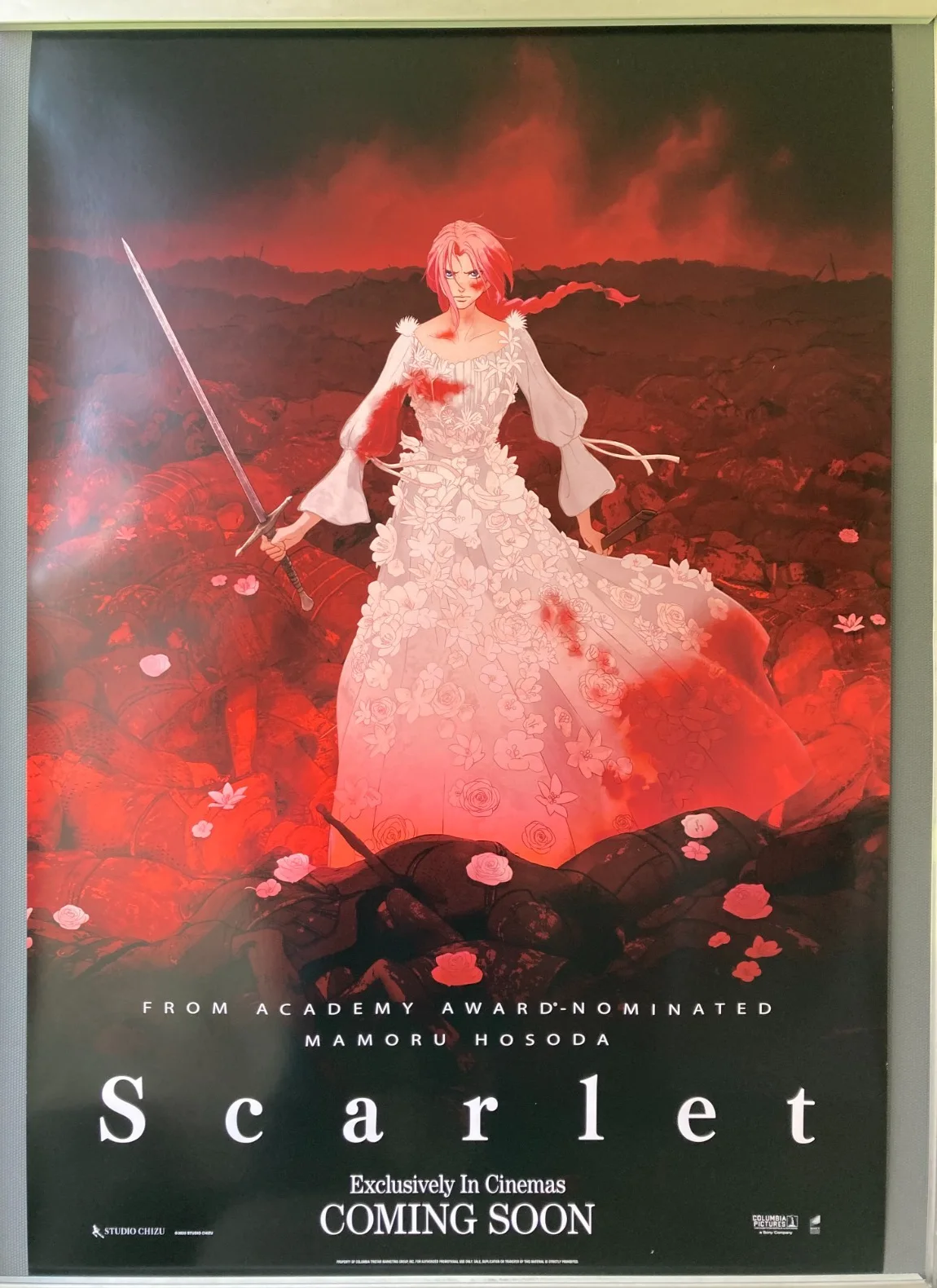 Cinema Poster: SCARLET aka Hateshinaki Sukâretto 2026 (Advance One Sheet), изображение 2
