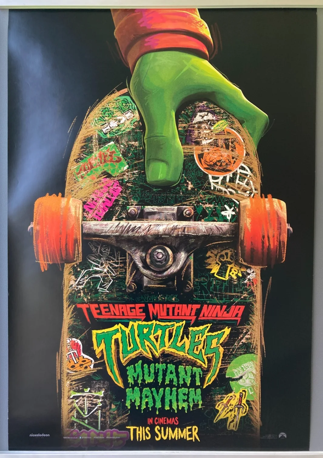 Cinema Poster: TEENAGE MUTANT NINJA TURTLES MUTANT MAYHEM 2023 Advance One Sheet, изображение 2
