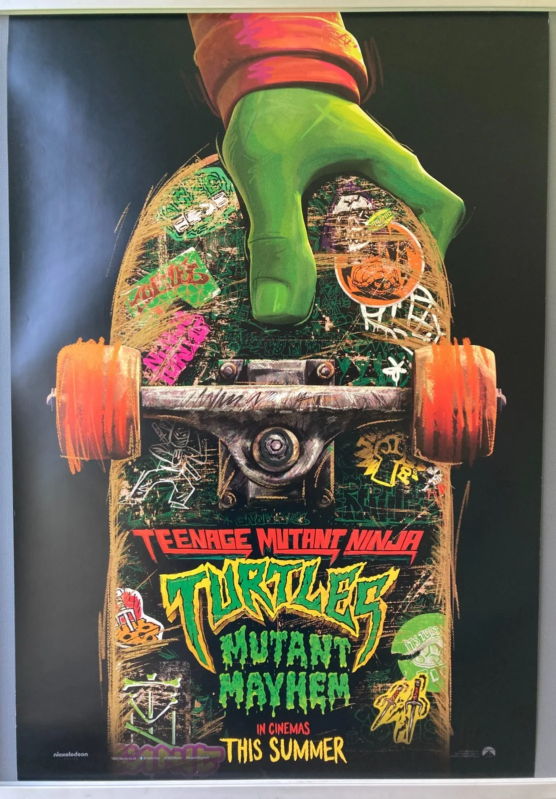 Cinema Poster: TEENAGE MUTANT NINJA TURTLES MUTANT MAYHEM 2023 Advance One Sheet, изображение 3