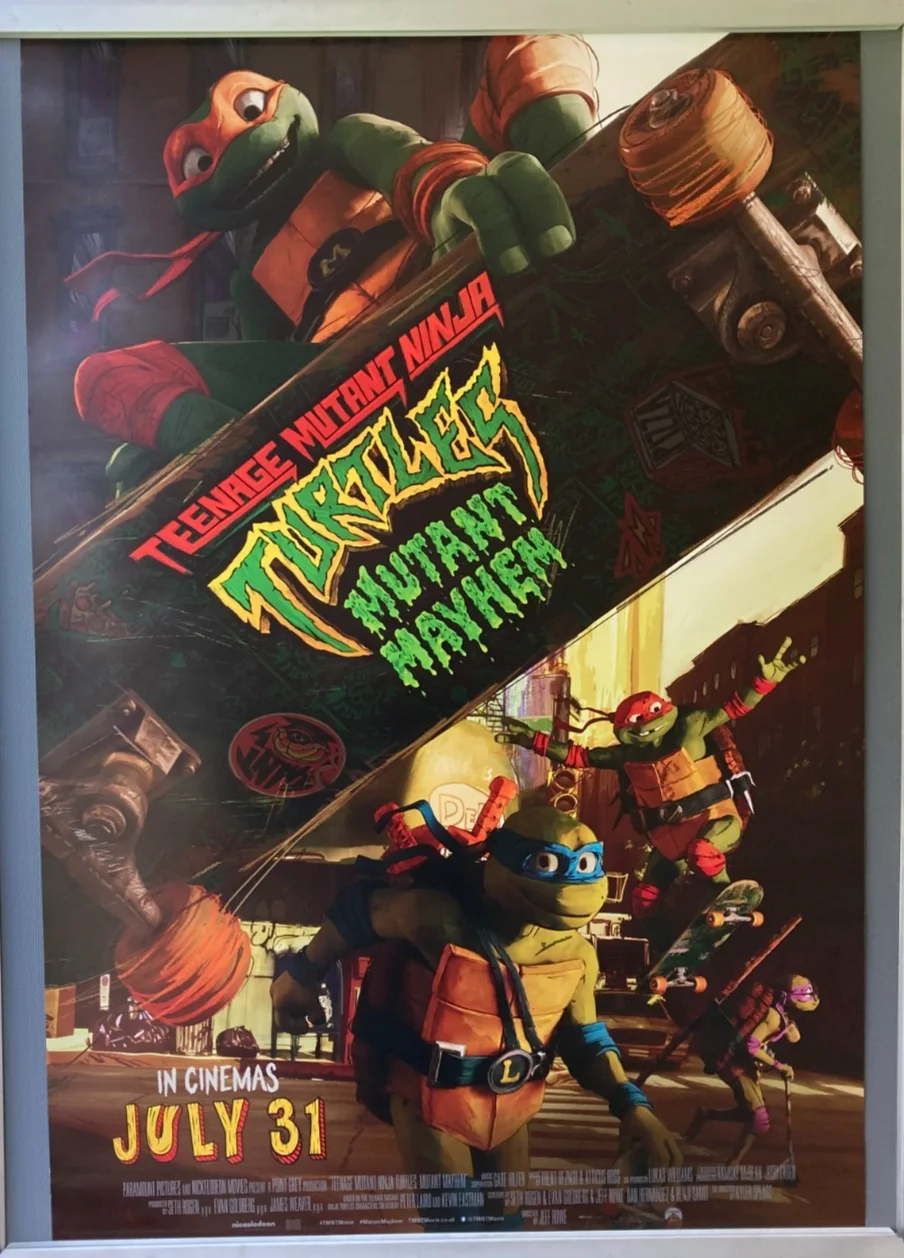 Cinema Poster: TEENAGE MUTANT NINJA TURTLES MUTANT MAYHEM 2023 (Main One Sheet), изображение 3