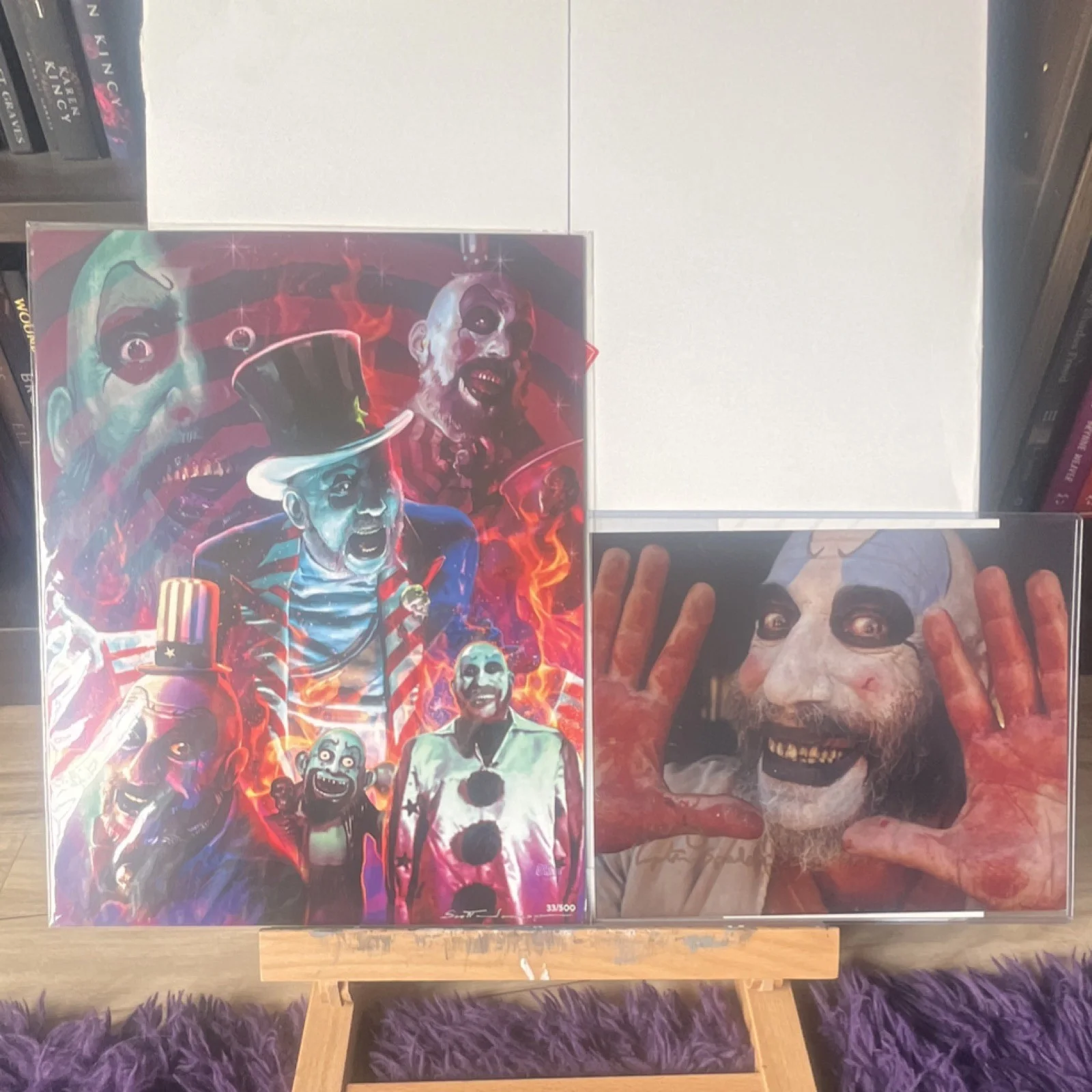 Sid Haig — SID HAIG as CAPTAIN SPAULDING! 8x10 AUTOGRAPHED PHOTO! HOUSE OF 1000 CORPSES!