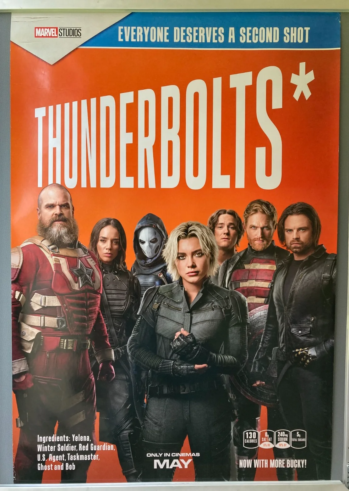 Cinema Poster: THUNDERBOLTS 2025 (One Sheet) Florence Pugh Sebastian Stan, изображение 2
