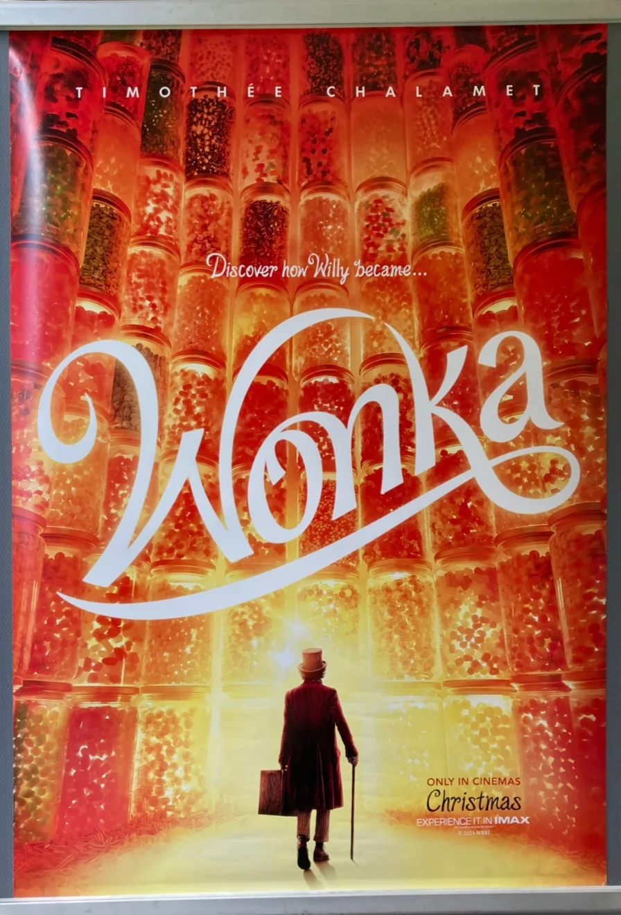 Cinema Poster: WONKA 2023 (Advance One Sheet) Timothée Chalamet Olivia Colman, изображение 2