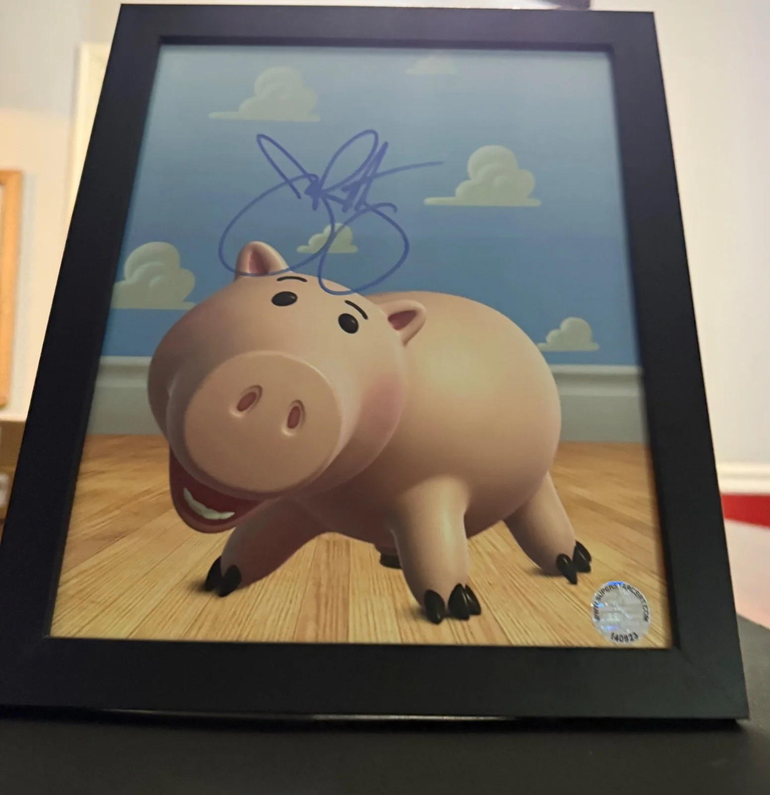 Hamm Toy Story Signed Framed 8x10 Photo Disney Pixar Autographed John Ratzenberg, изображение 4
