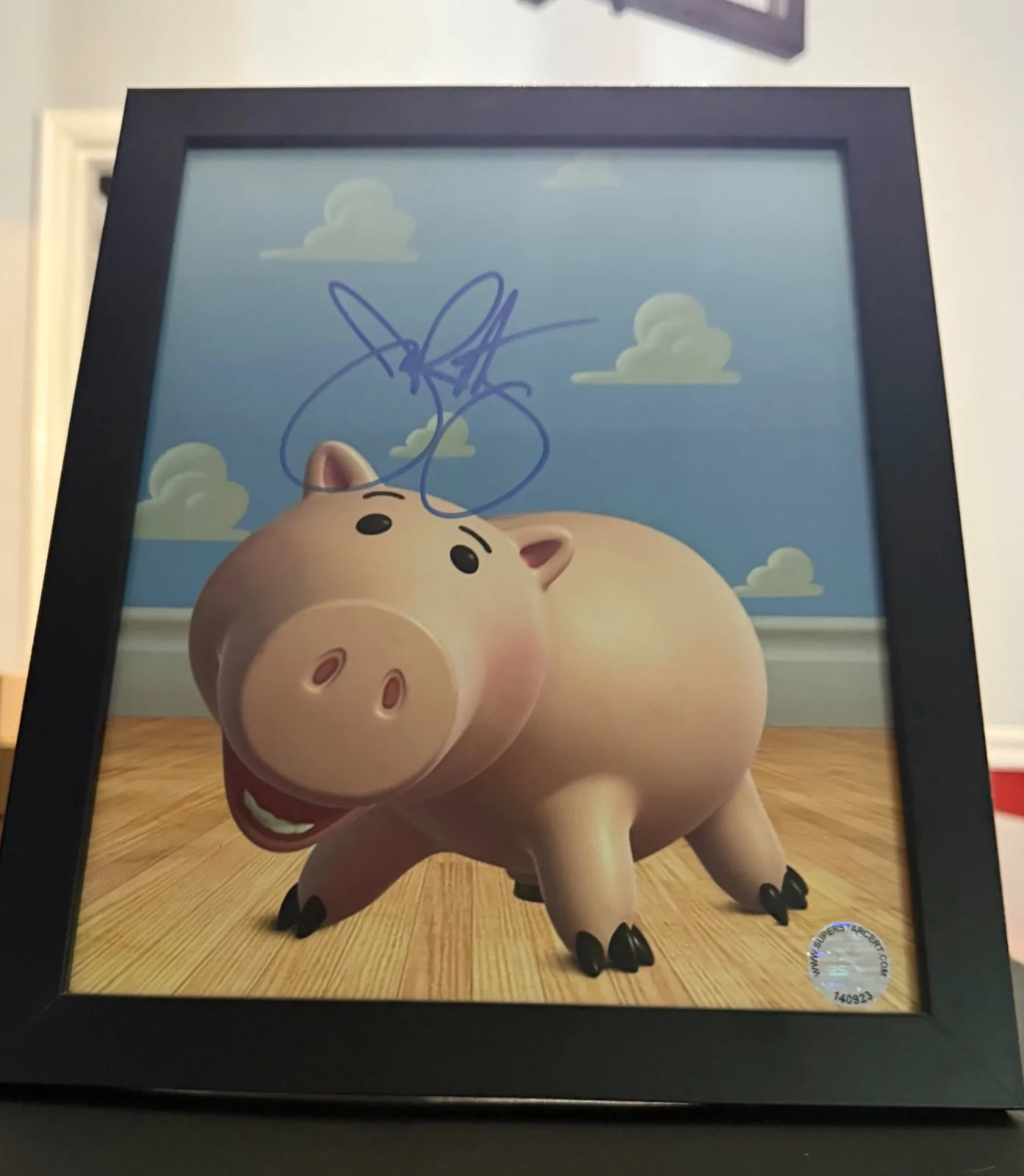 Hamm Toy Story Signed Framed 8x10 Photo Disney Pixar Autographed John Ratzenberg, изображение 5