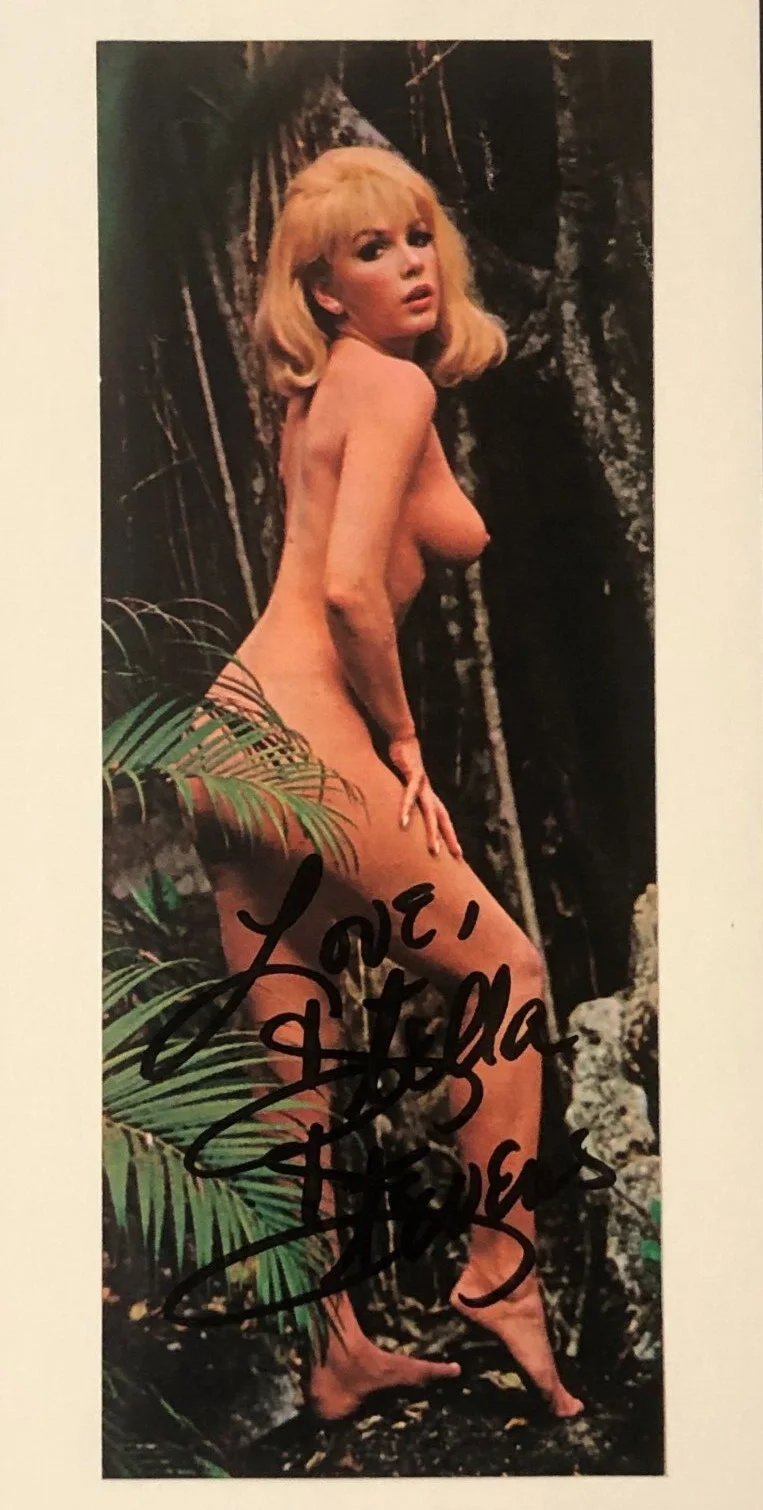 Stella Stevens — Stella Stevens "Poseidon Adventure" Signed Autographed 6.25x2.5 Magazine Photo, изображение 3