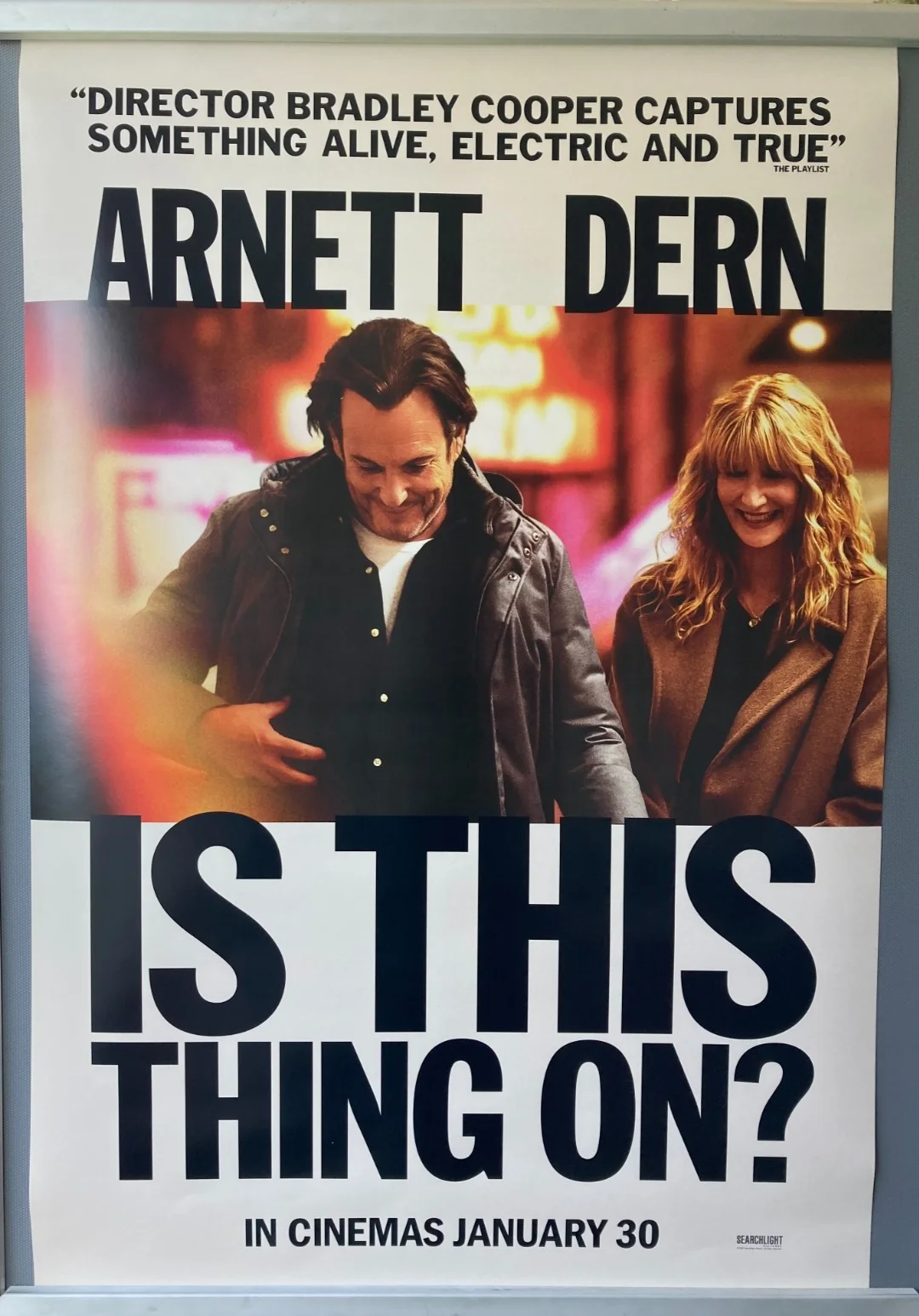 Cinema Poster: IS THIS THING ON? 2026 (V1 One Sheet) Will Arnett Laura Dern, image 2