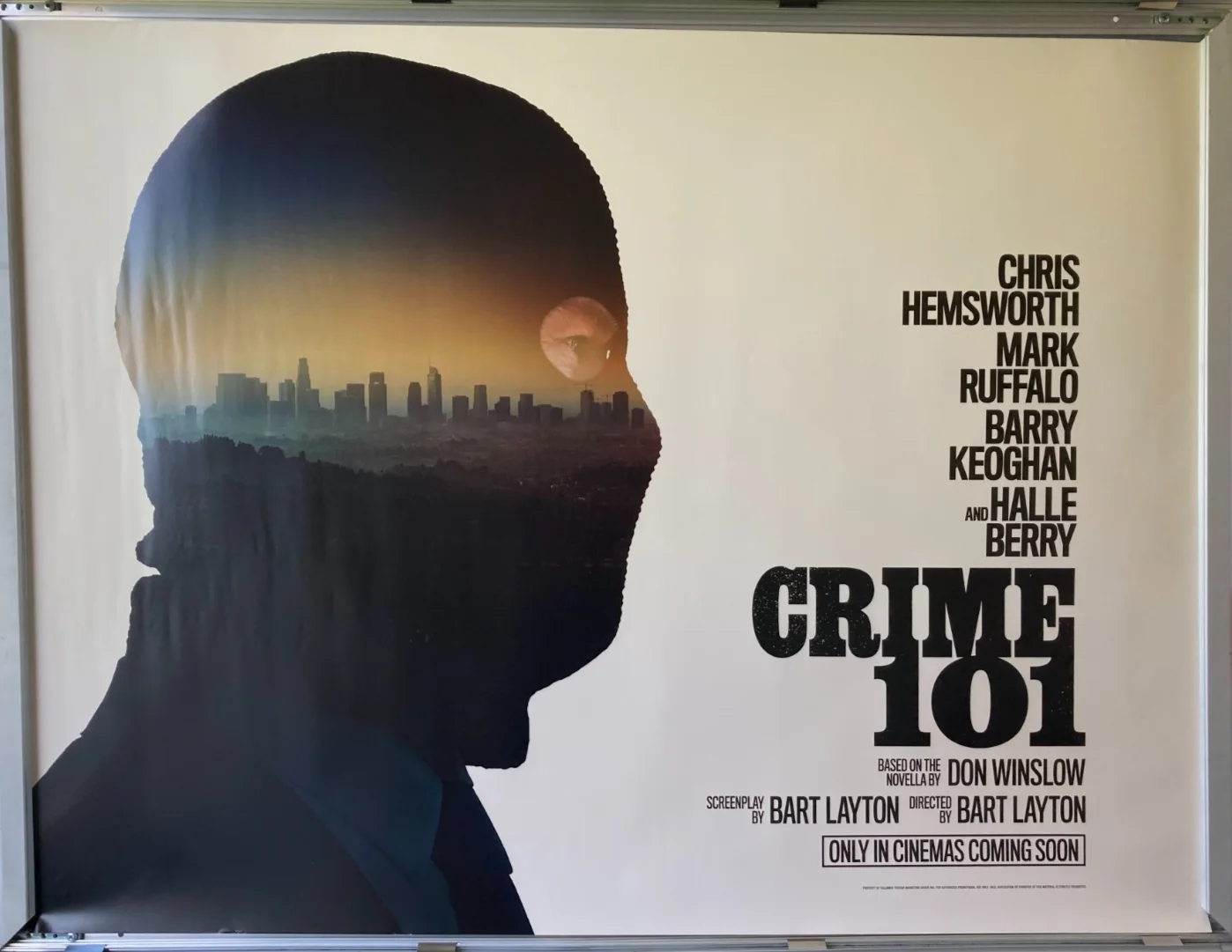 Cinema Poster: CRIME 101 2026 (Advance Quad) Chris Hemsworth Mark Ruffalo, изображение 2