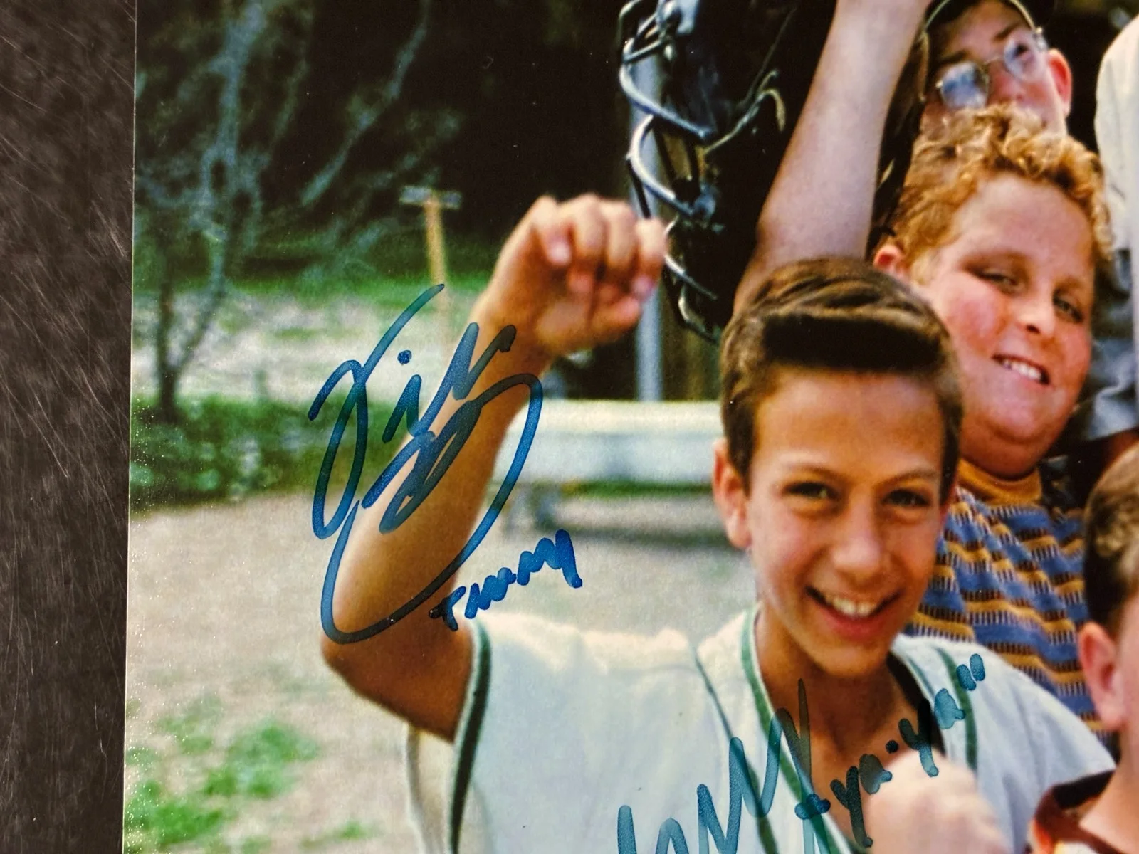Patrick Renna — "THE SANDLOT" Cast Signed 8 x 10 Photo Renna +7 JSA Witnessed WIT026196, изображение 4