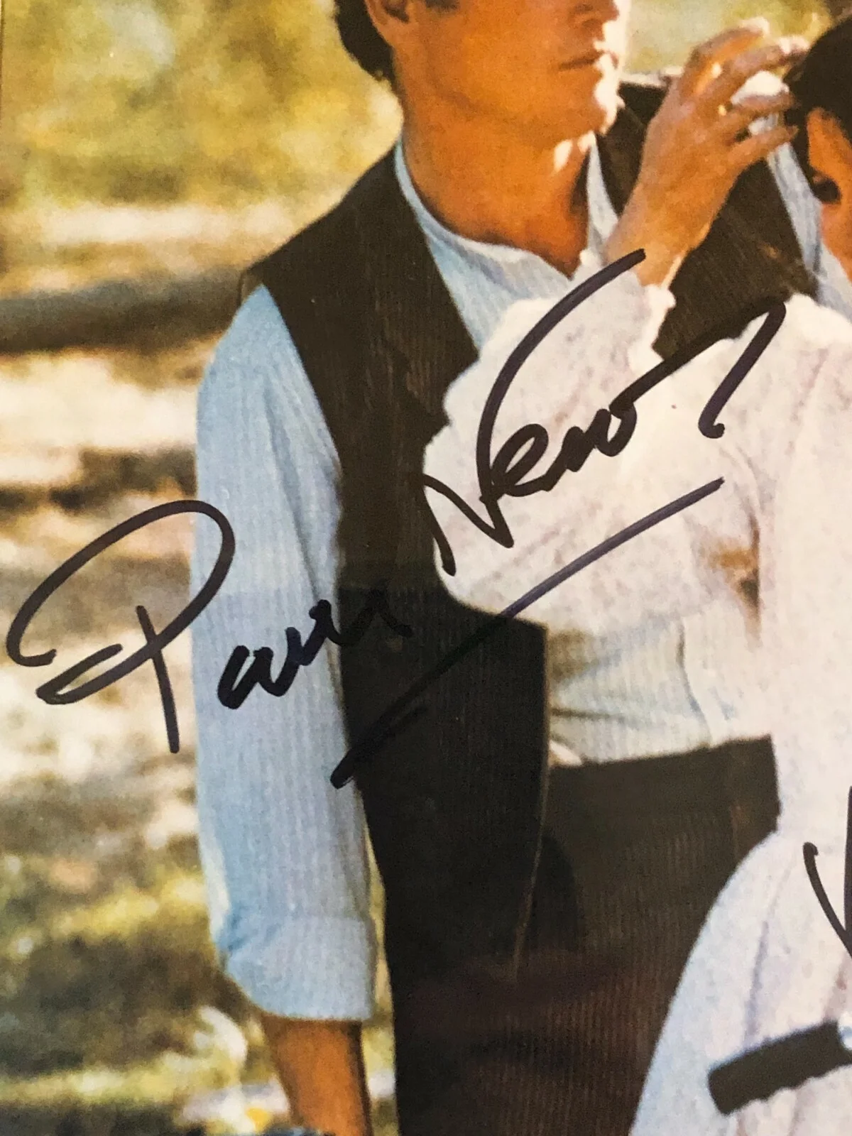 Paul Newman & Katharine Ross Signed Photo – Butch Cassidy – Framed 16x13.5" OOAK, изображение 5