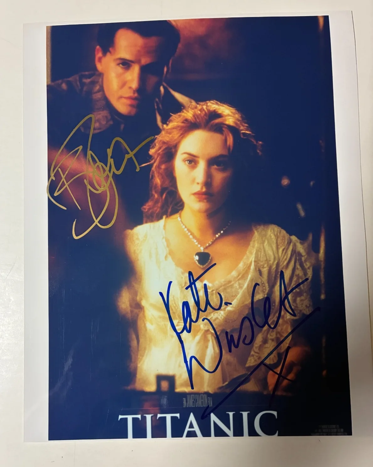 Winslet, Zane — Kate Winslet & Billy Zane Titanic Signed Autographed 8 x 10 – 1999 Capstone COA, изображение 4