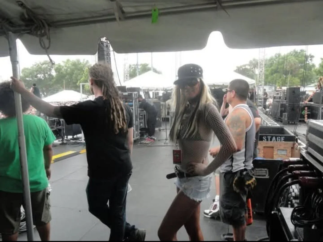 EDBD 18 2011 Signed Guitar Sevendust Coheed Cambria Hollywood Undead Nonpoint, image 4