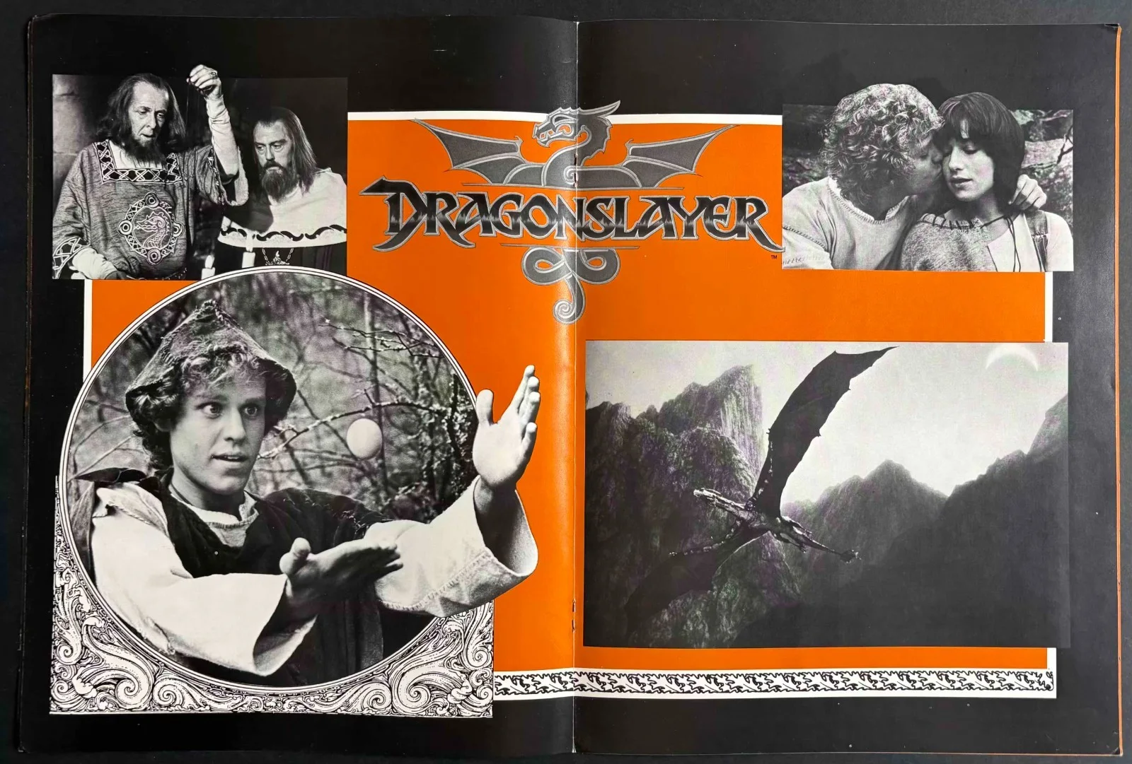 Dragonslayer ORIGINAL Film Movie Brochure Peter MacNicol Disney 1981, изображение 3