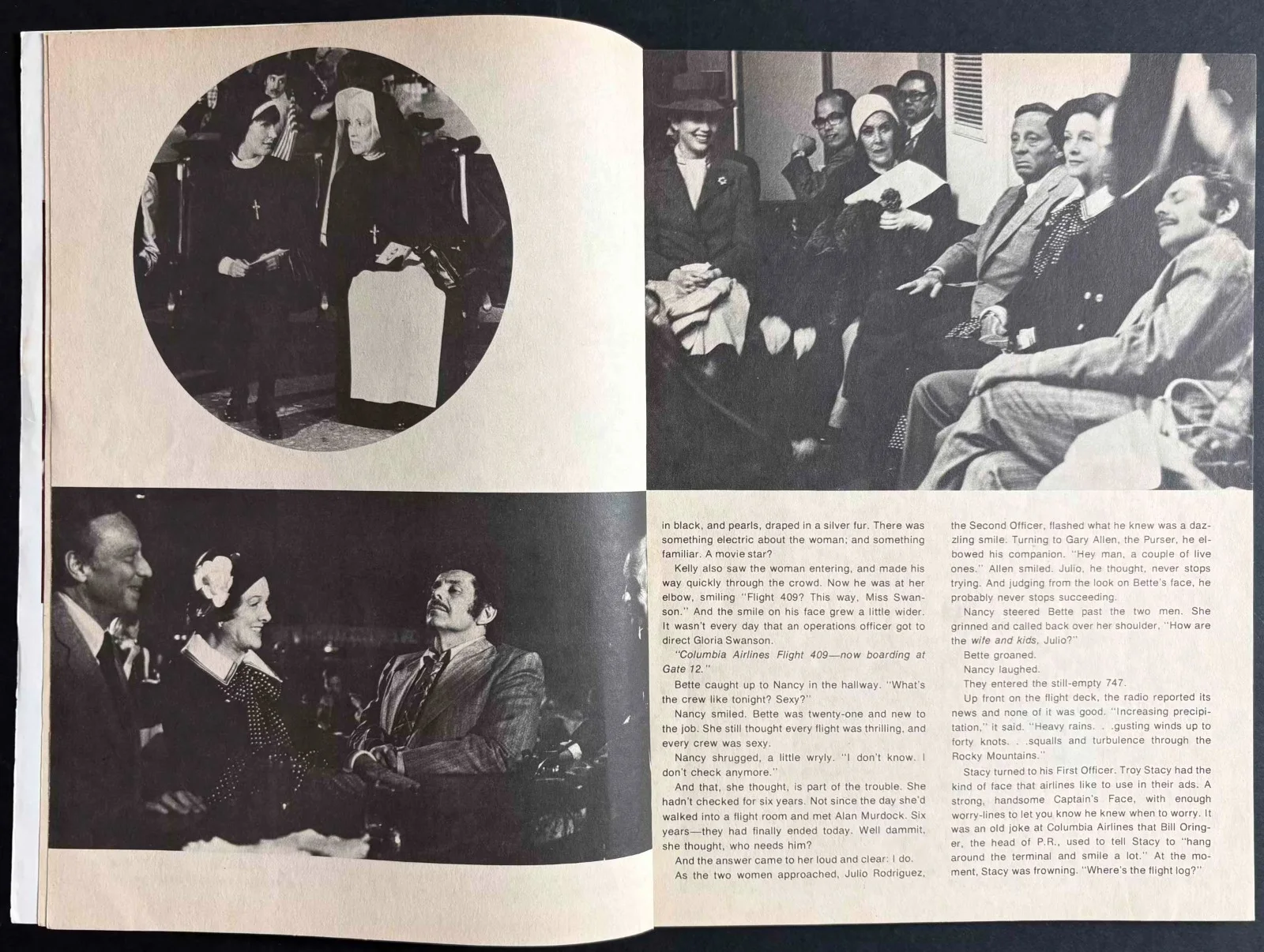 Airport 1975 ORIGINAL Film Movie Brochure Charlton Heston Karen Black, изображение 2