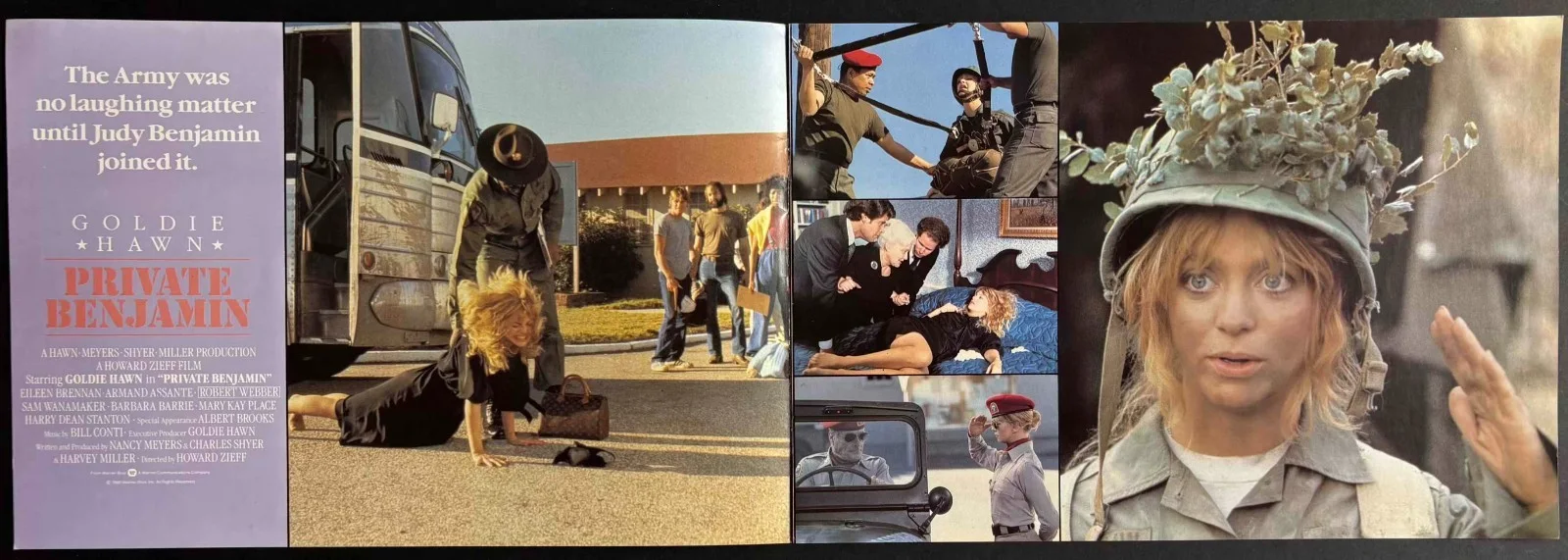 Private Benjamin ORIGINAL Film Movie Brochure Goldie Hawn 1980, изображение 2