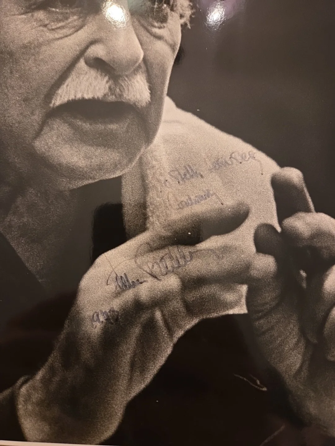 ARTHUR FIEDLER AUTOGRAPHED SIGNED PHOTOGRAPH BOSTON POPS SYMPHONY CONDUCTOR 1973, image 2