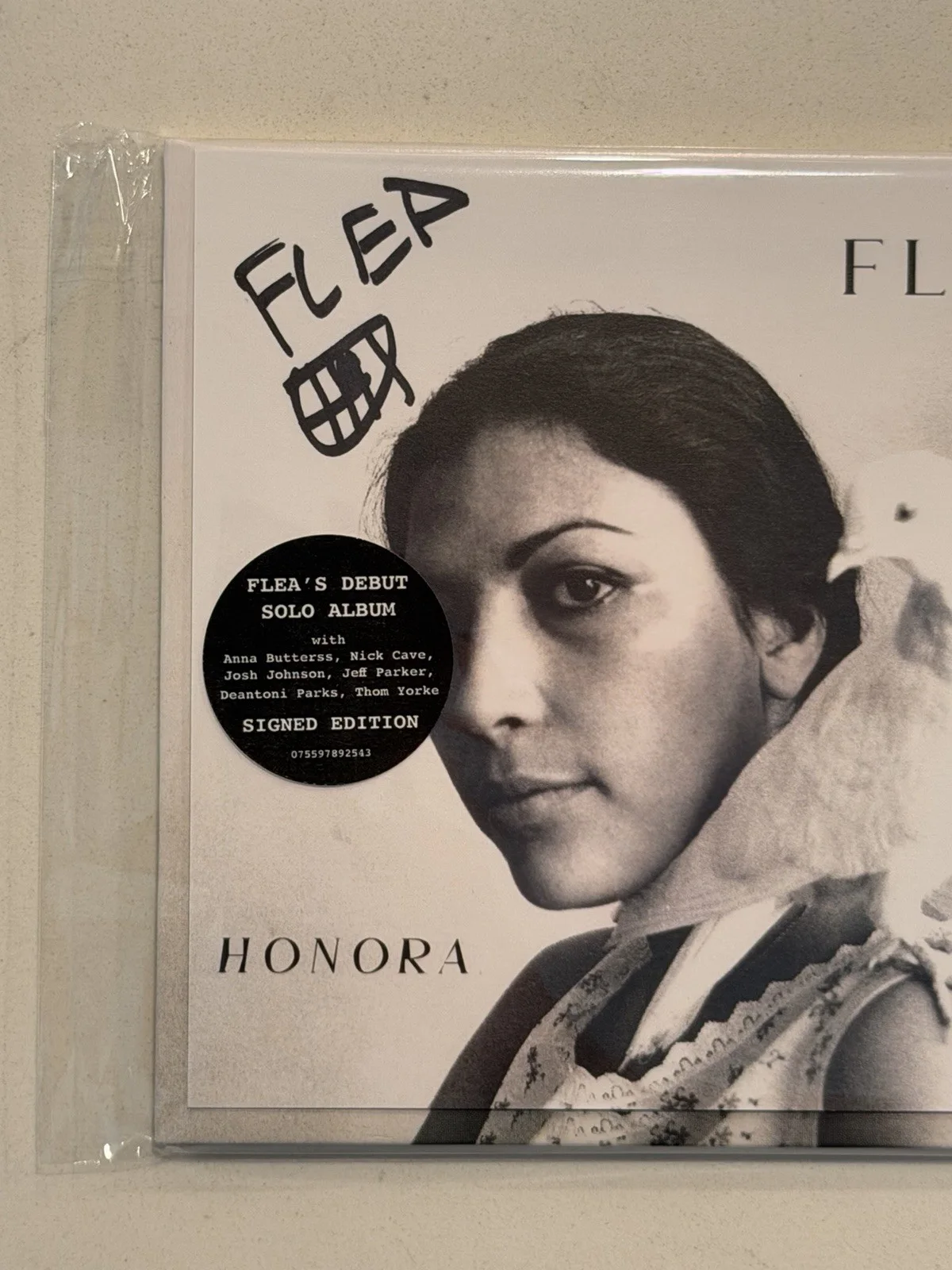 FLEA from Red Hot Chili Peppers SIGNED AUTOGRAPHED HONORA CD #2, image 3