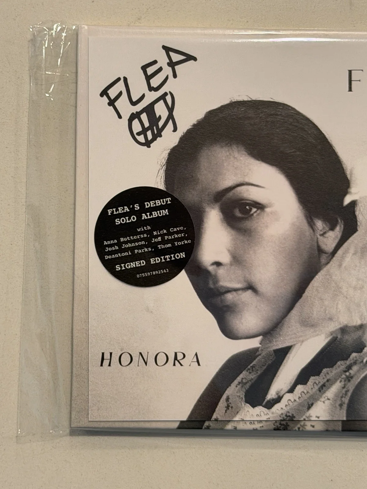 FLEA from Red Hot Chili Peppers SIGNED AUTOGRAPHED HONORA CD #1, image 3