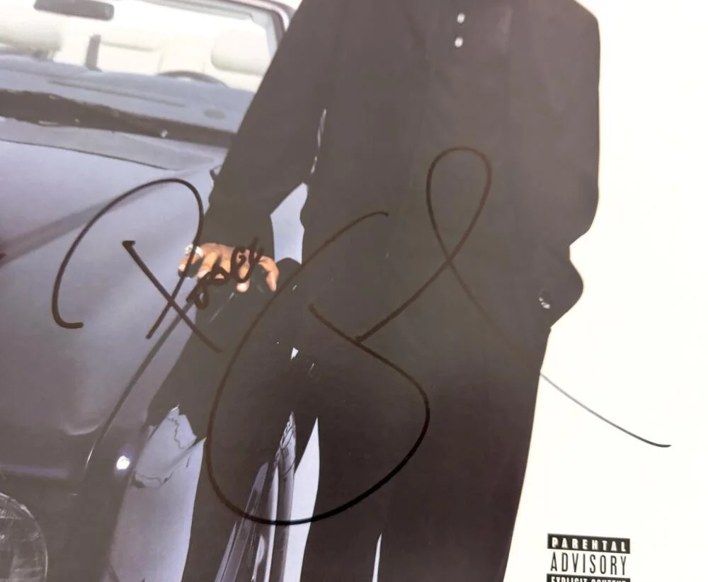 Jay-Z — Jay-Z Sean Carter Signed Autograph Album Vinyl Record Hard Knock Life w/ JSA COA, изображение 3