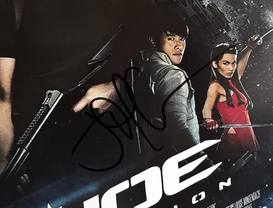 Jon M. Chu Signed 12x18 Photo GI Joe Retaliation Director, image 2