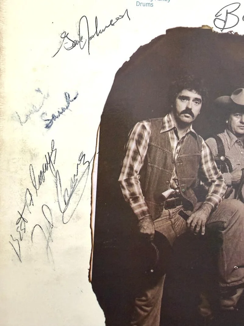 Steve Bryant, JD Crowe, Gene Johnson, Bobby Slone, Keith Whitley — Keith Whitley + New South Signed Autograph Album Vinyl Record LP w/ JSA COA, image 3