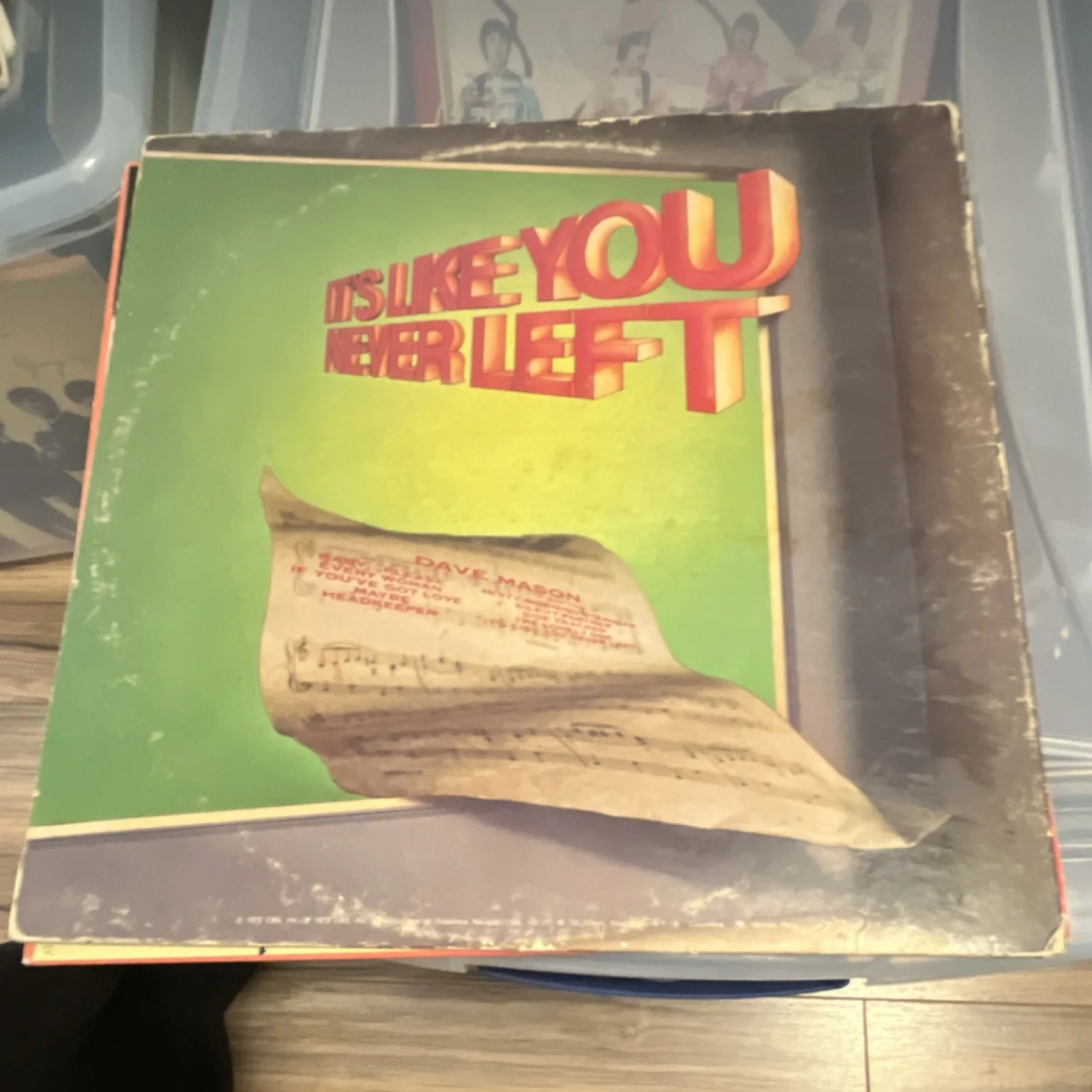 Dave Mason It's Like You Never Left Signed Cover & Let It Flow Vinyl Records, изображение 5