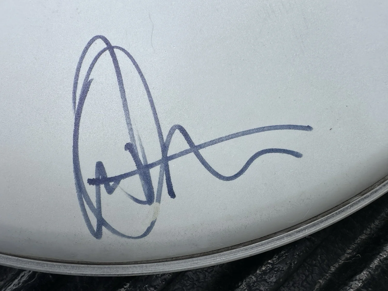 Rock HOF Cheap Trick Tom Petersson Signed Ludwig Drum Head JSA Certified w/COA, изображение 3