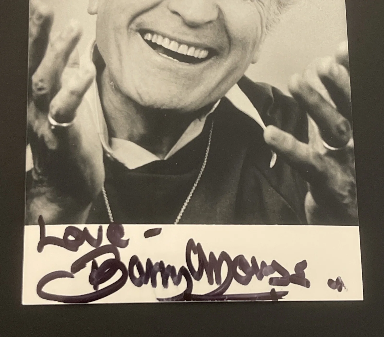 BARRY MORSE The Fugitive: Hand Signed Original Celebrity Photo 3.5 x 5” / KSK, изображение 2