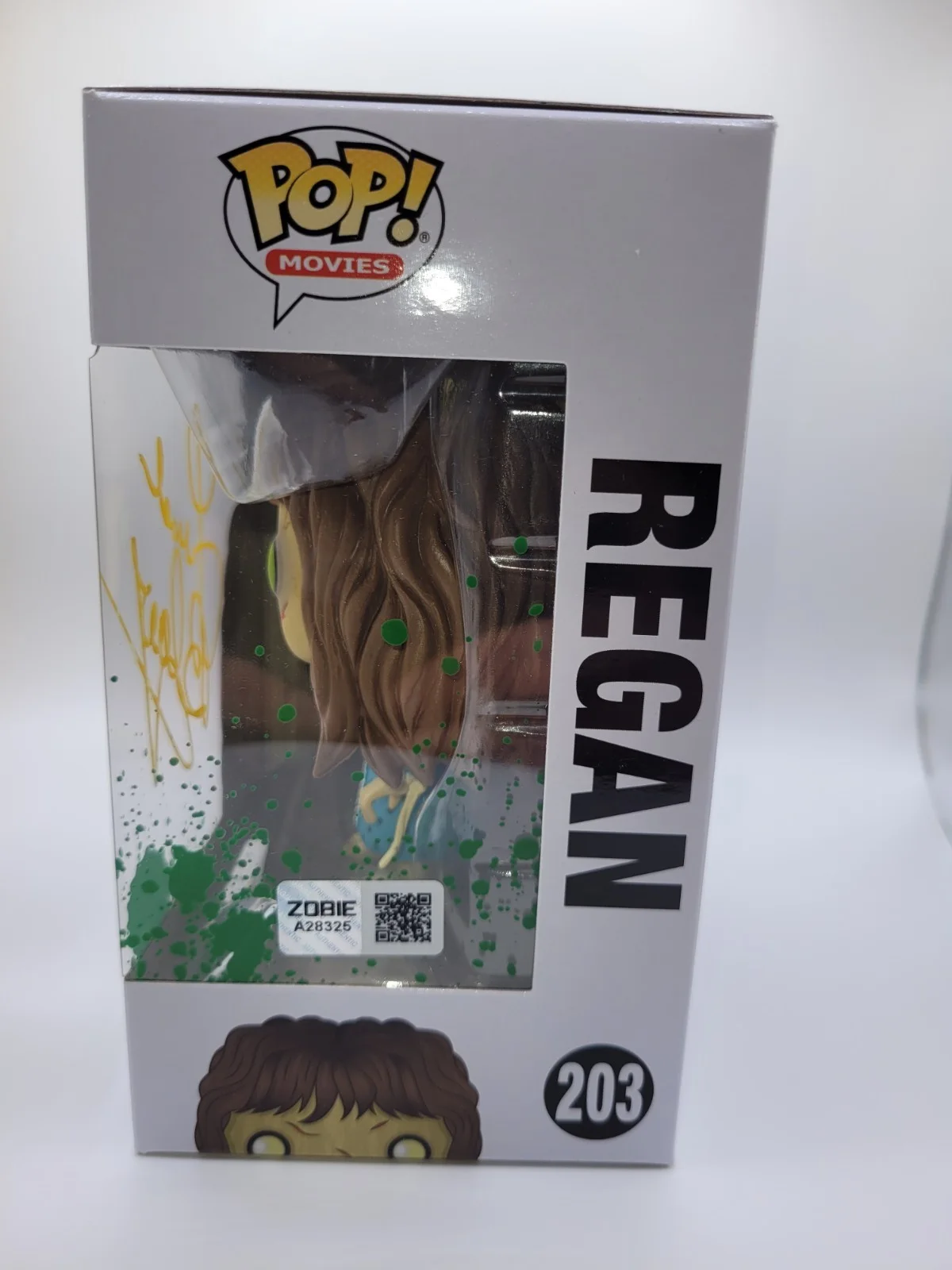 Linda Blair — Linda Blair Signed Funko Pop #203 Regan The Exorcist Autograph Zobie COA MINT, изображение 4