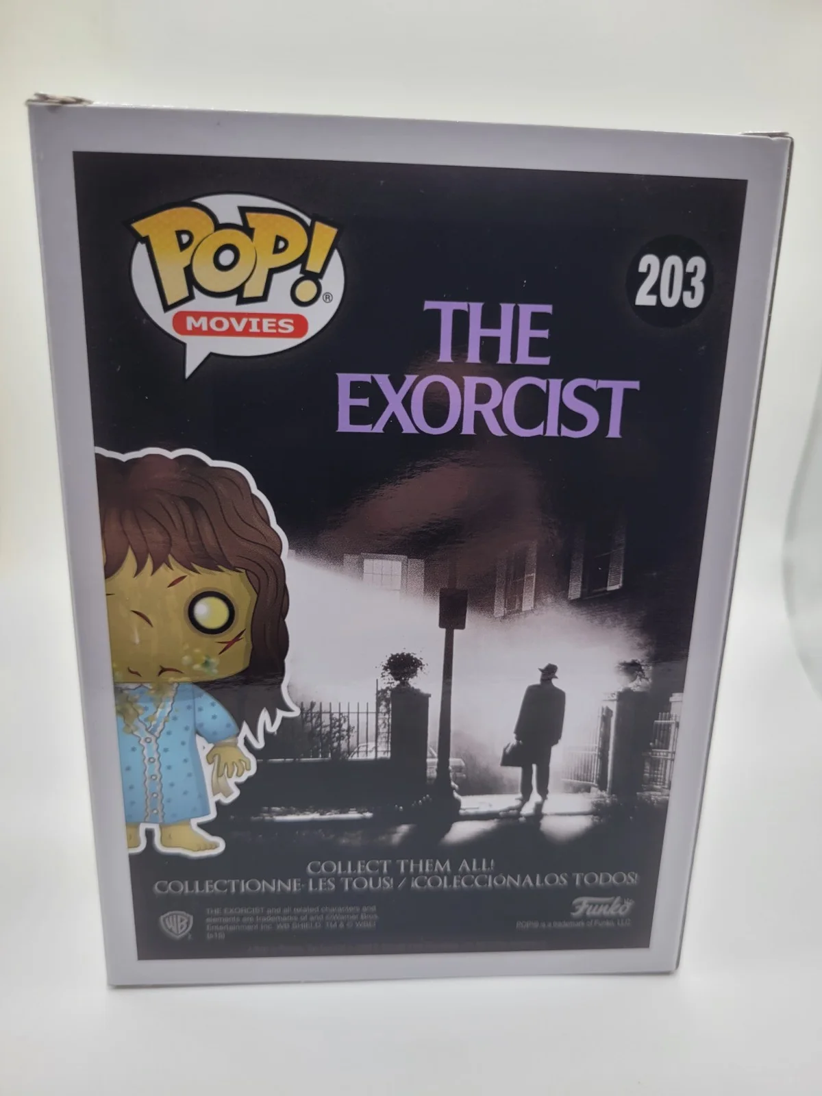 Linda Blair — Linda Blair Signed Funko Pop #203 Regan The Exorcist Autograph Zobie COA MINT, изображение 5