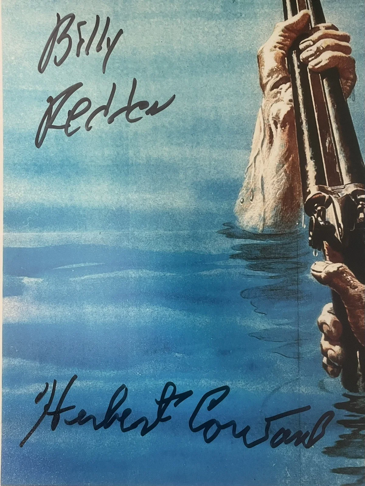 Billy Redden, Herbert Coward — Deliverance 11x14 Poster Signed By Billy Redden & Herbert “Cowboy” Coward, изображение 2