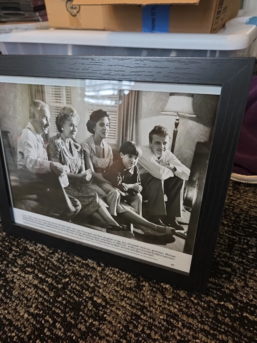 Avalon Movie Elizabeth Perkins Elijah Wood. 8 X 10 Framed Photo, image 3