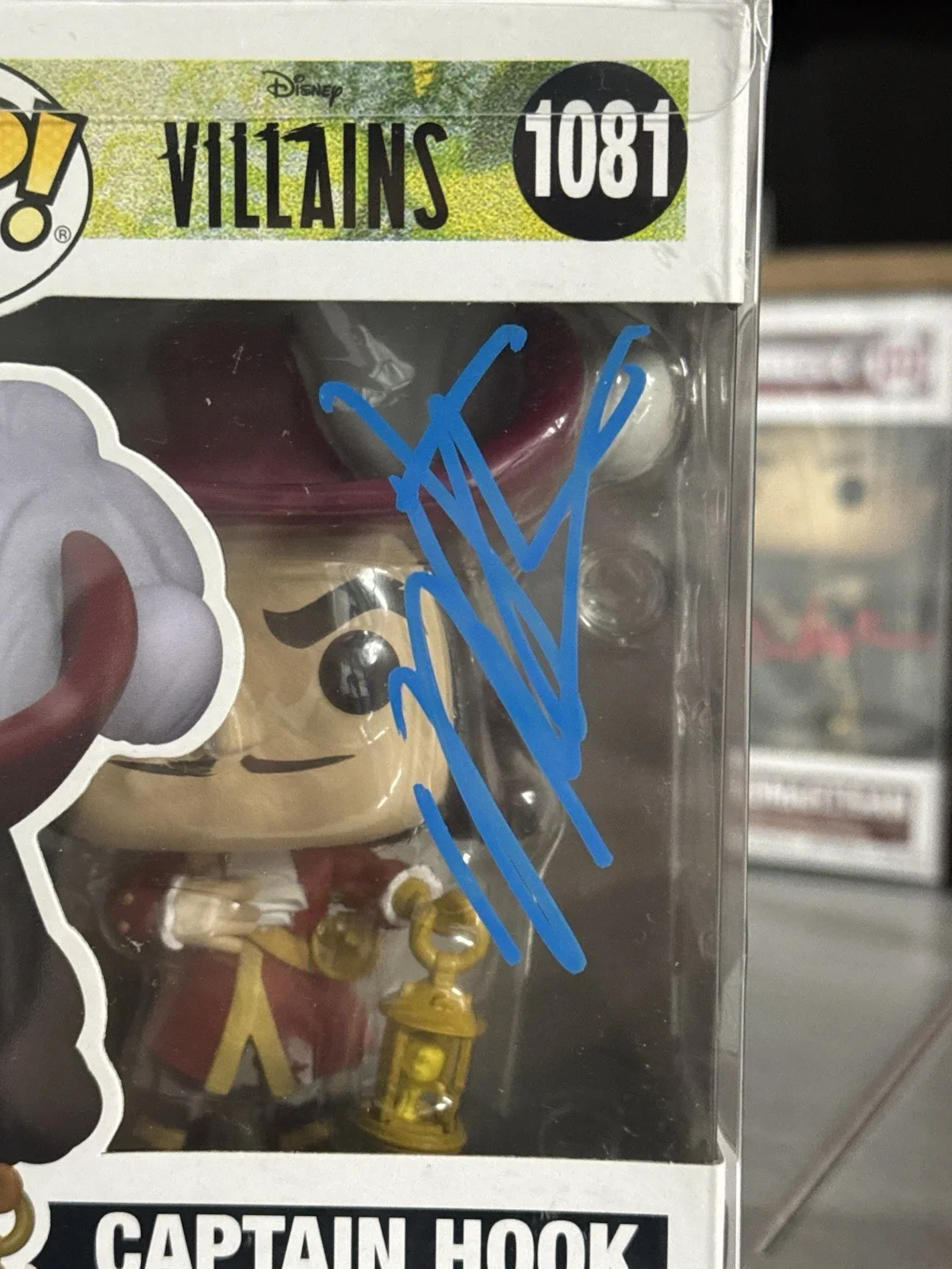 Dustin Hoffman Signed Captain Hook Peter Pan Autographed Funko Pop Beckett, image 2