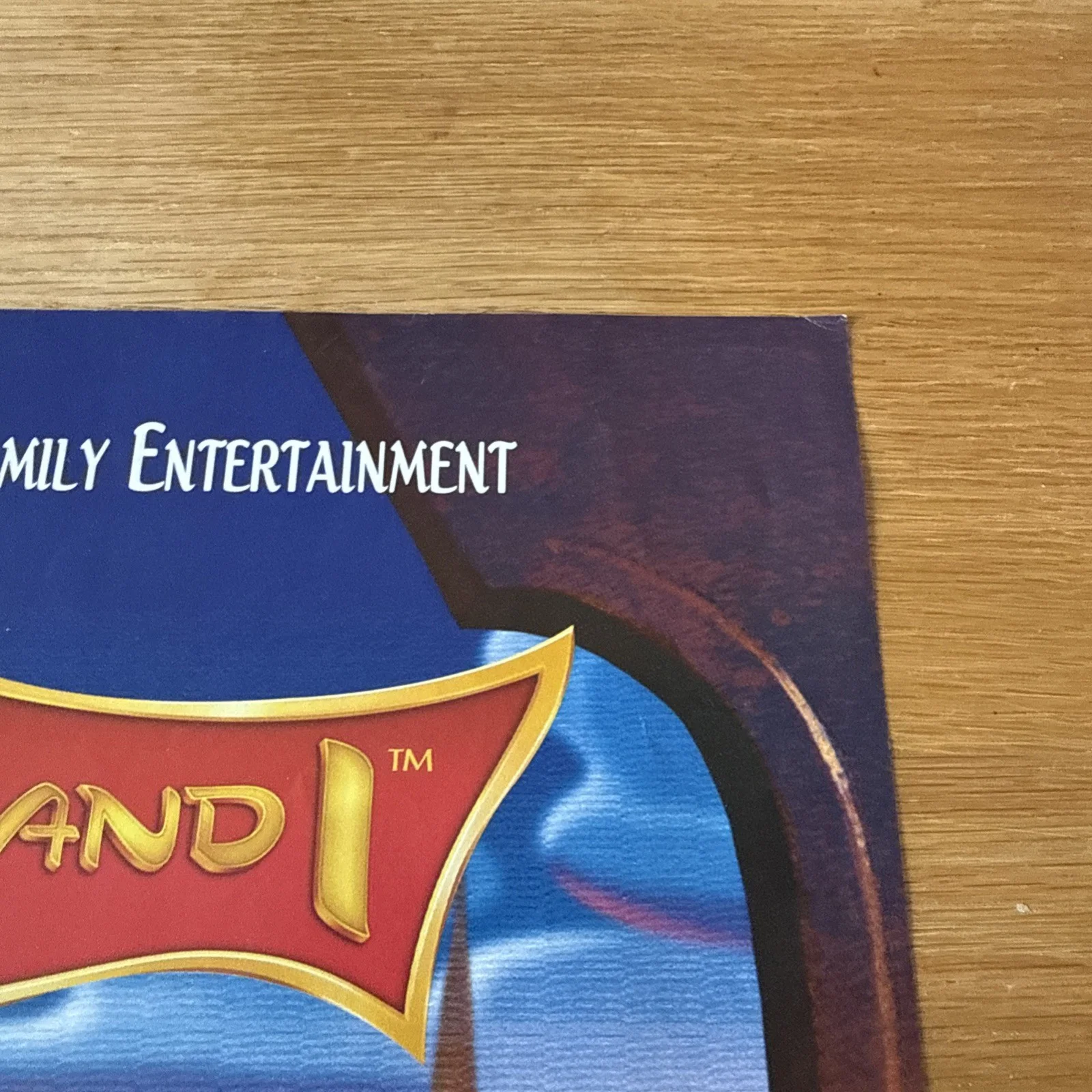 THE KING AND I VHS VIDEO POSTER MIRANDA RICHARDSON CHRISTIANE NOLL 1999 01, изображение 3