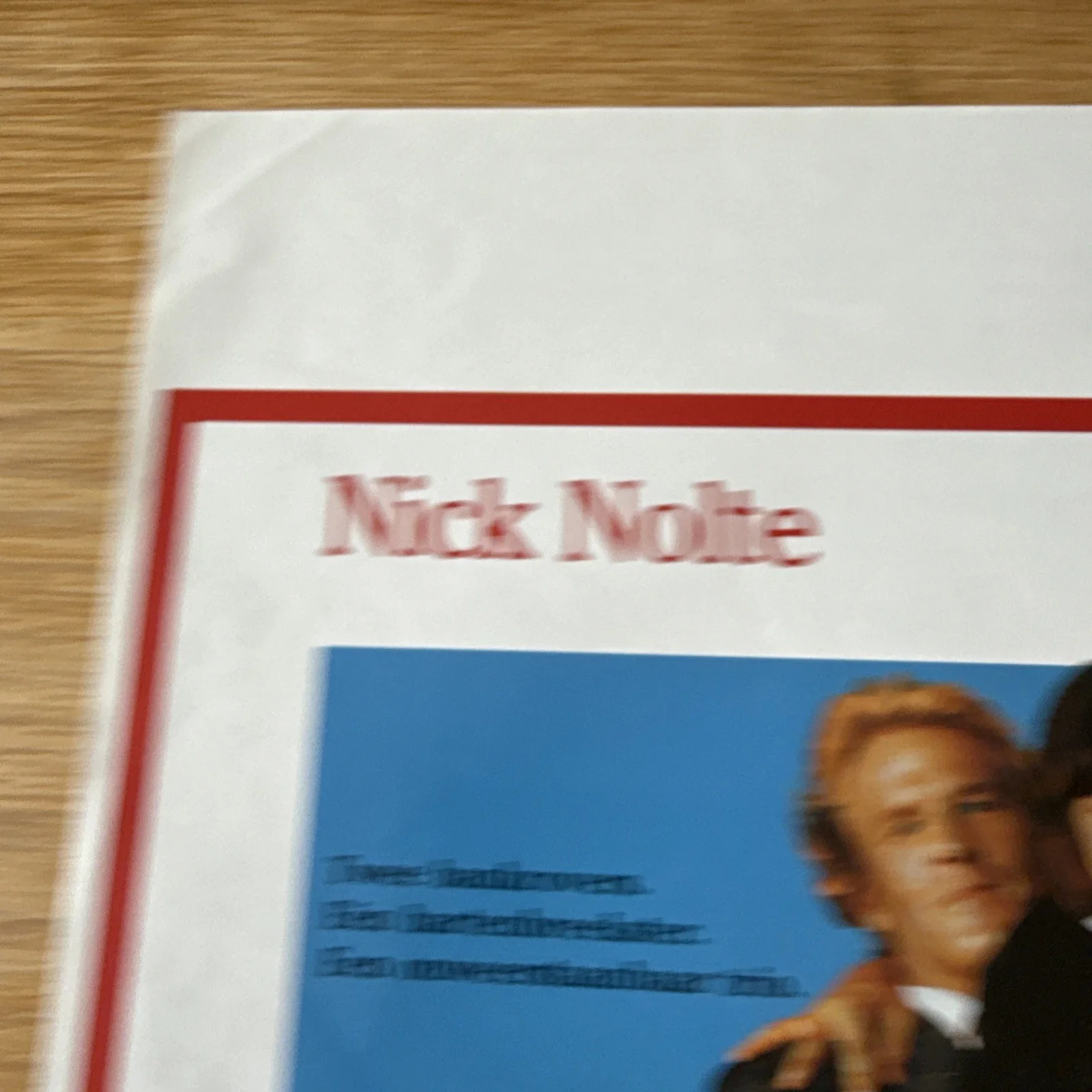 ORIGINAL Belgian MOVIE POSTER THREE FUGITIVES Martin Short Nick Nolte 54x35 08, изображение 2