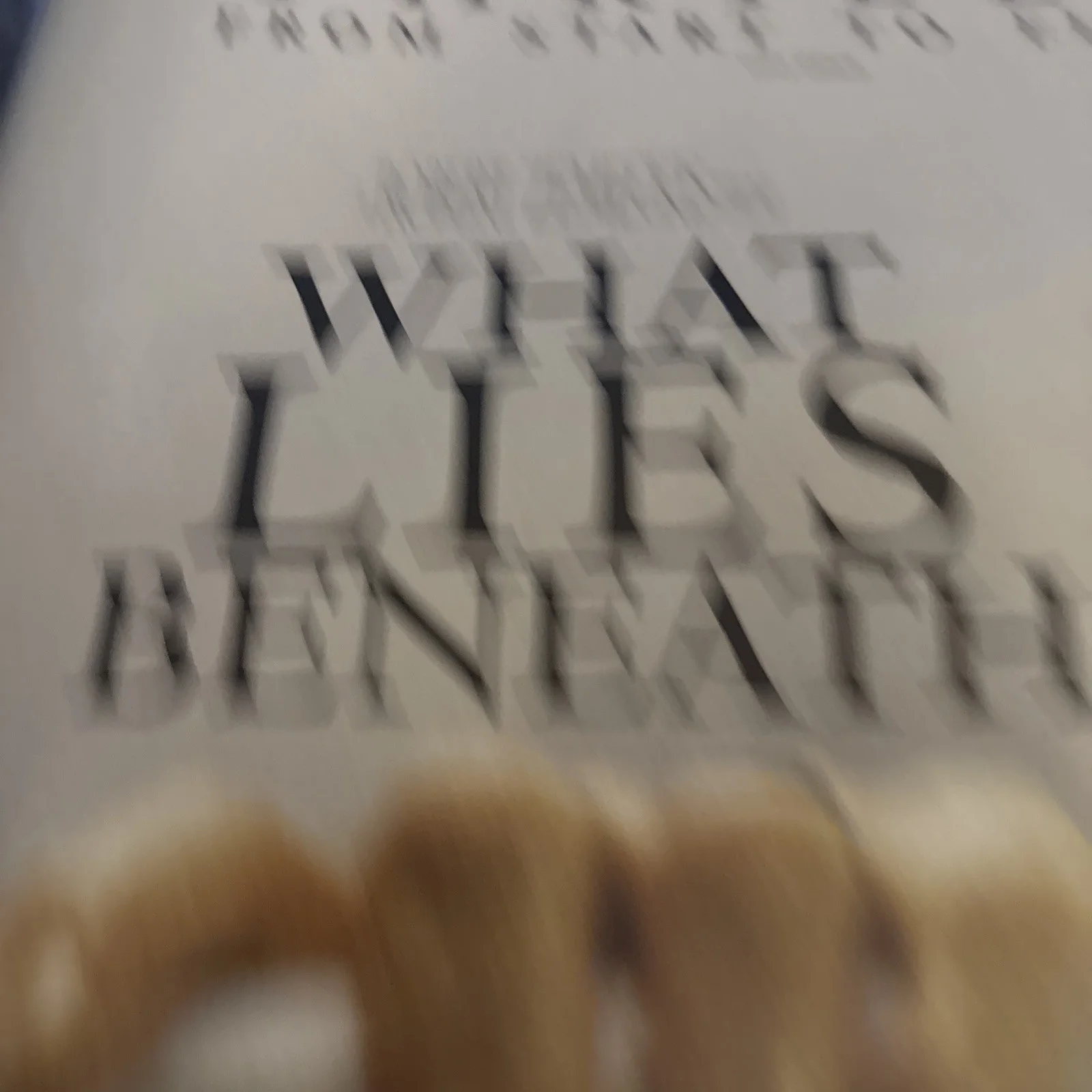 What Lies Beneath Video Shop Poster 59 x 42cm)Harrison Ford Horror Thriller, изображение 5