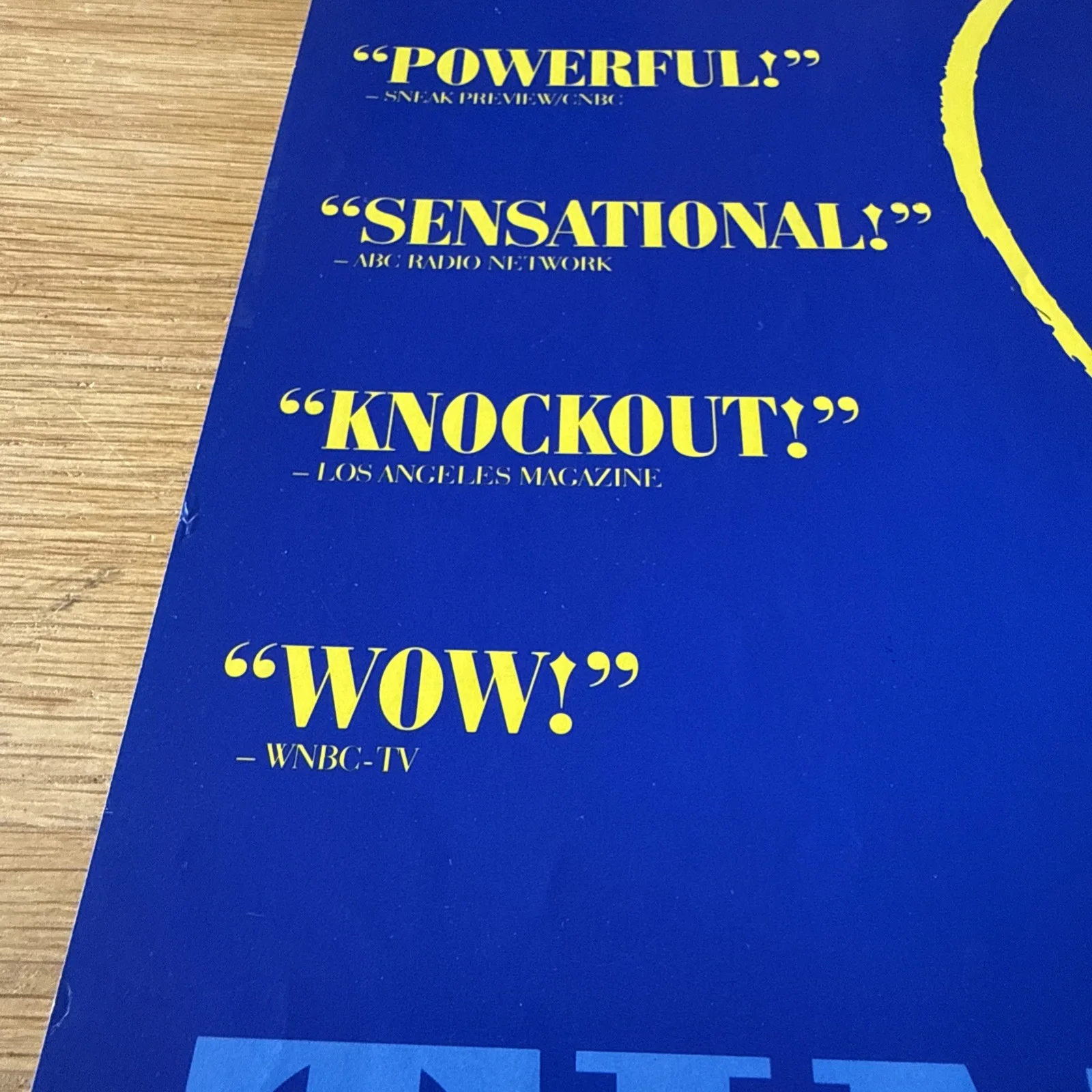 What's Love Got To Do With It movie poster (blue) Tina Turner poster 45x31cm (36, изображение 4