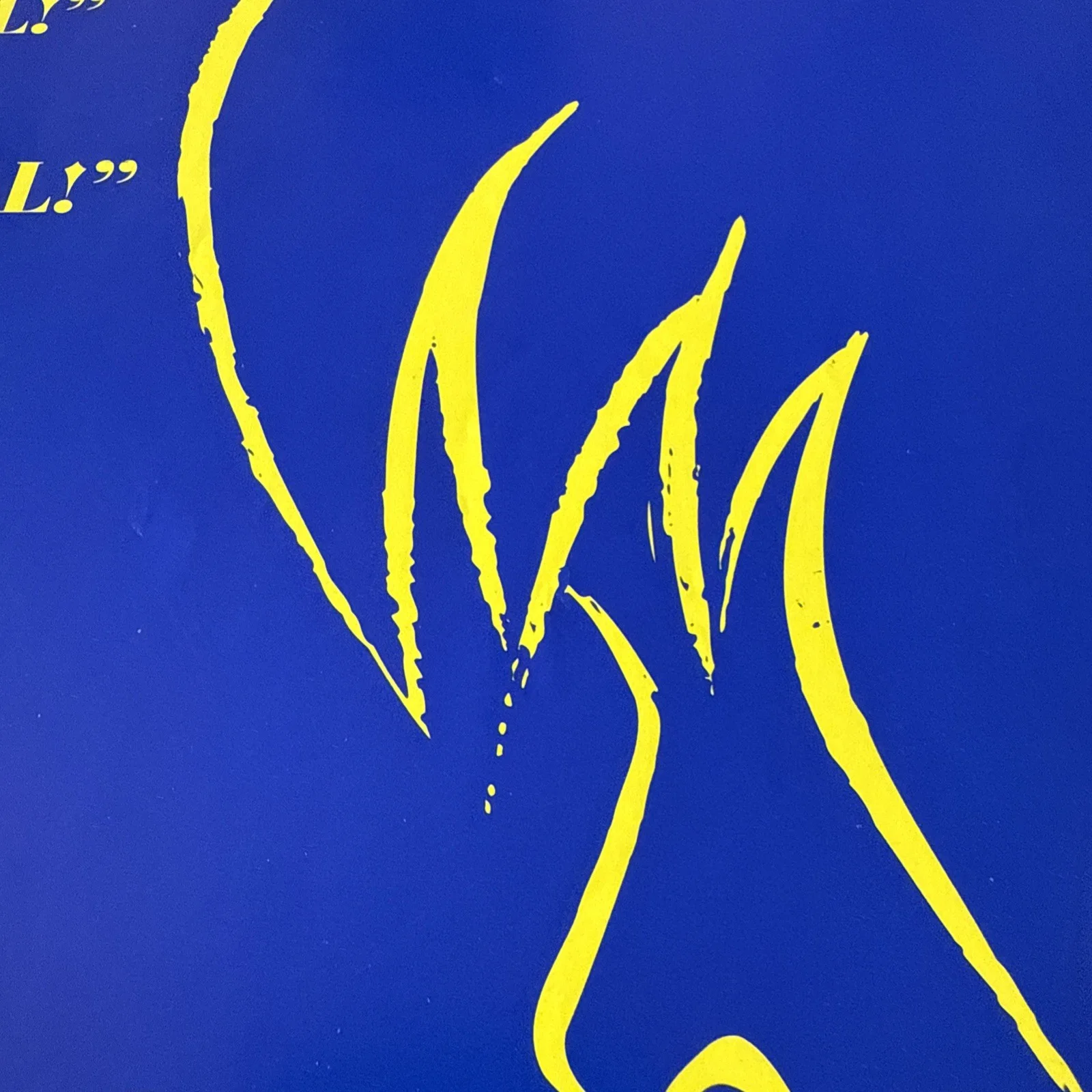 What's Love Got To Do With It movie poster (blue) Tina Turner poster 45x31cm (36, изображение 5