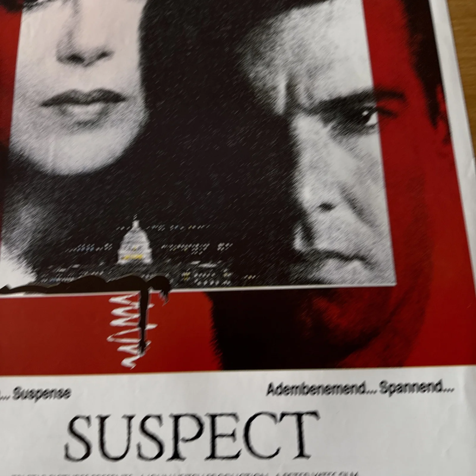 Original Belgian Film Poster SUSPECT Original Poster 35x50cm 09, изображение 5