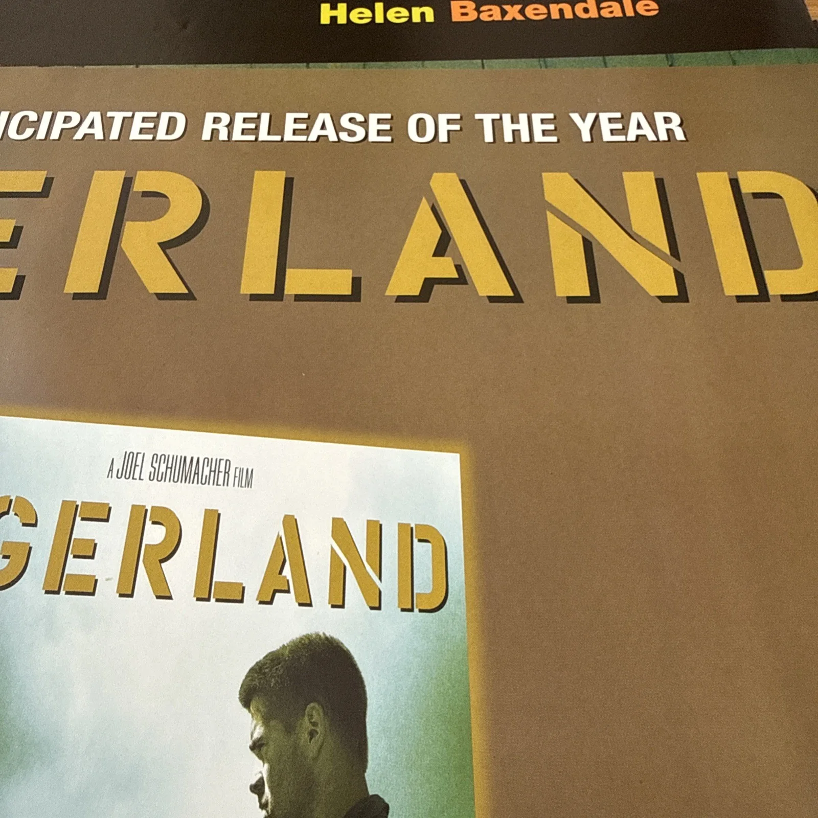 tigerland 2000 colin farrell vintage Video Shop ORIGINAL POSTER A2 42x59.3cm (45, изображение 3