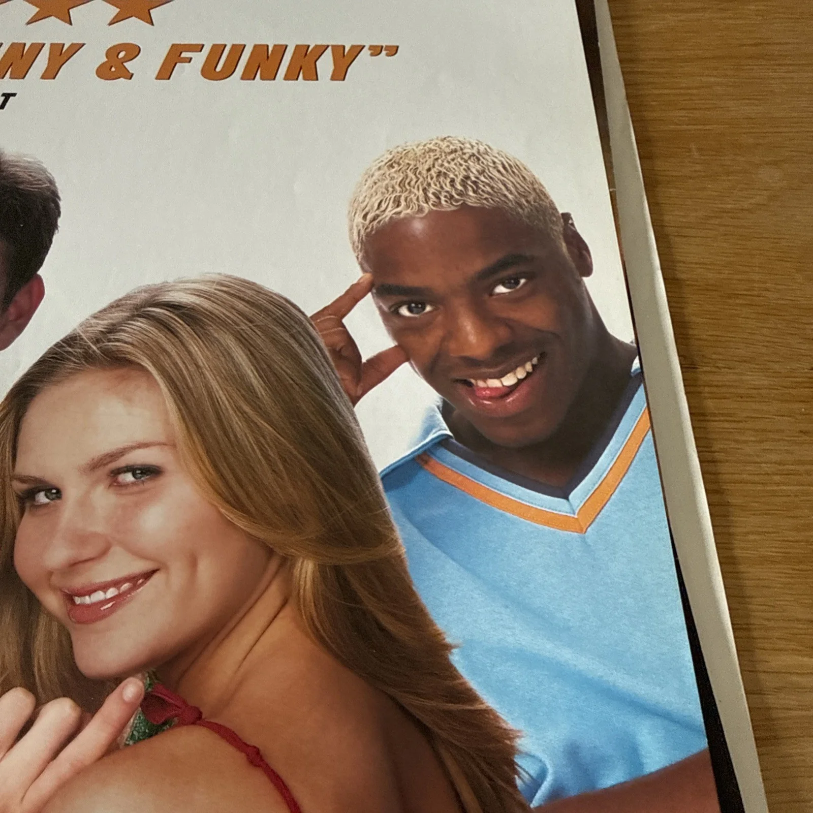 GET OVER IT VHS VIDEO POSTER KIRSTEN DUNST BEN FOSTER 2001 A2 Size (44), изображение 5