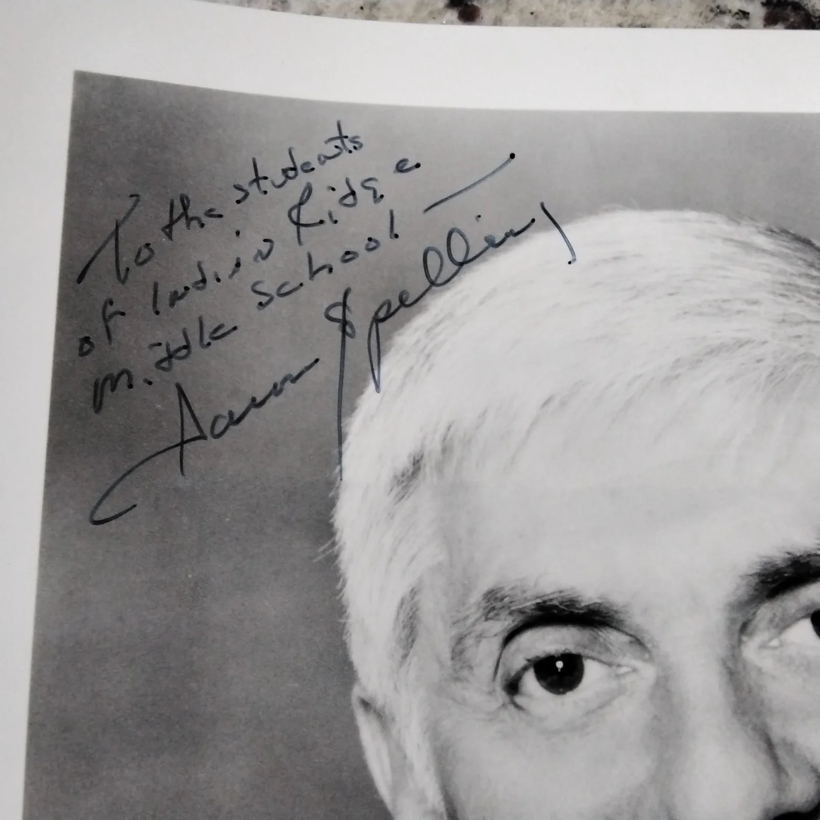 Aaron Spelling SIGNED Photo Producer Beverly Hills 90210 Dynasty Charlies Angels, изображение 4