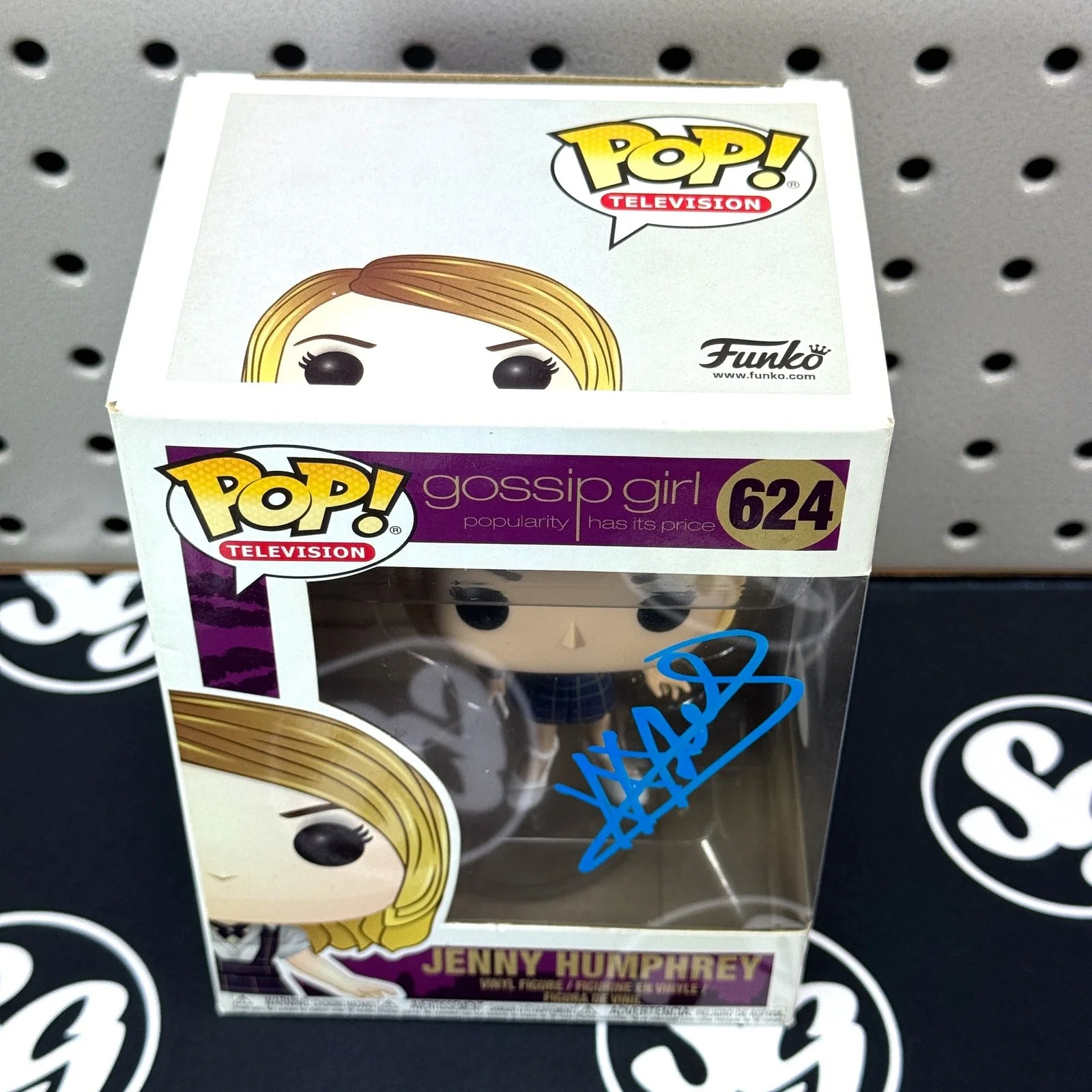Taylor Momsen — TAYLOR MOMSEN Signed "Gossip Girls" Funko Pop! Vinyl Figure #624 Jenny Auto JSA, изображение 2