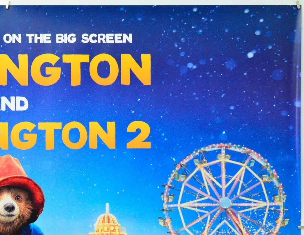 PADDINGTON 1 & 2 (2024) Original Quad Film Poster - Ben Whishaw, Hugh Bonneville, изображение 3