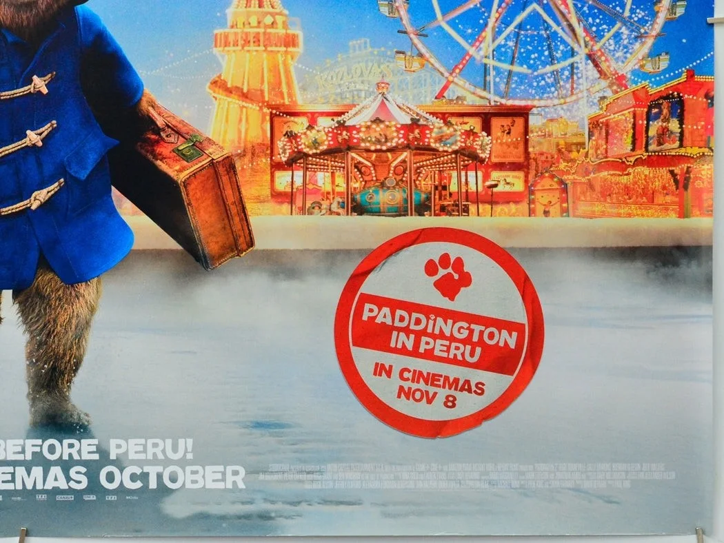 PADDINGTON 1 & 2 (2024) Original Quad Film Poster - Ben Whishaw, Hugh Bonneville, изображение 5