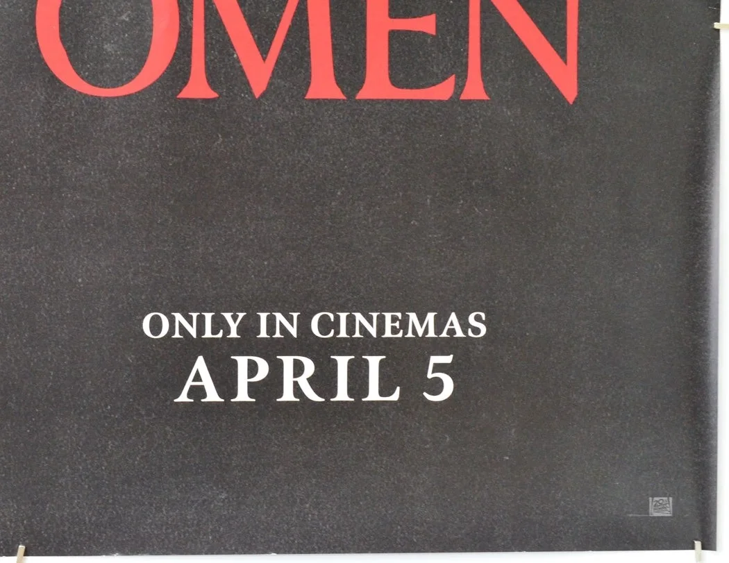 THE FIRST OMEN (2024) Original Quad Movie Poster - Nell Tiger Free, Bill Nighy, изображение 5