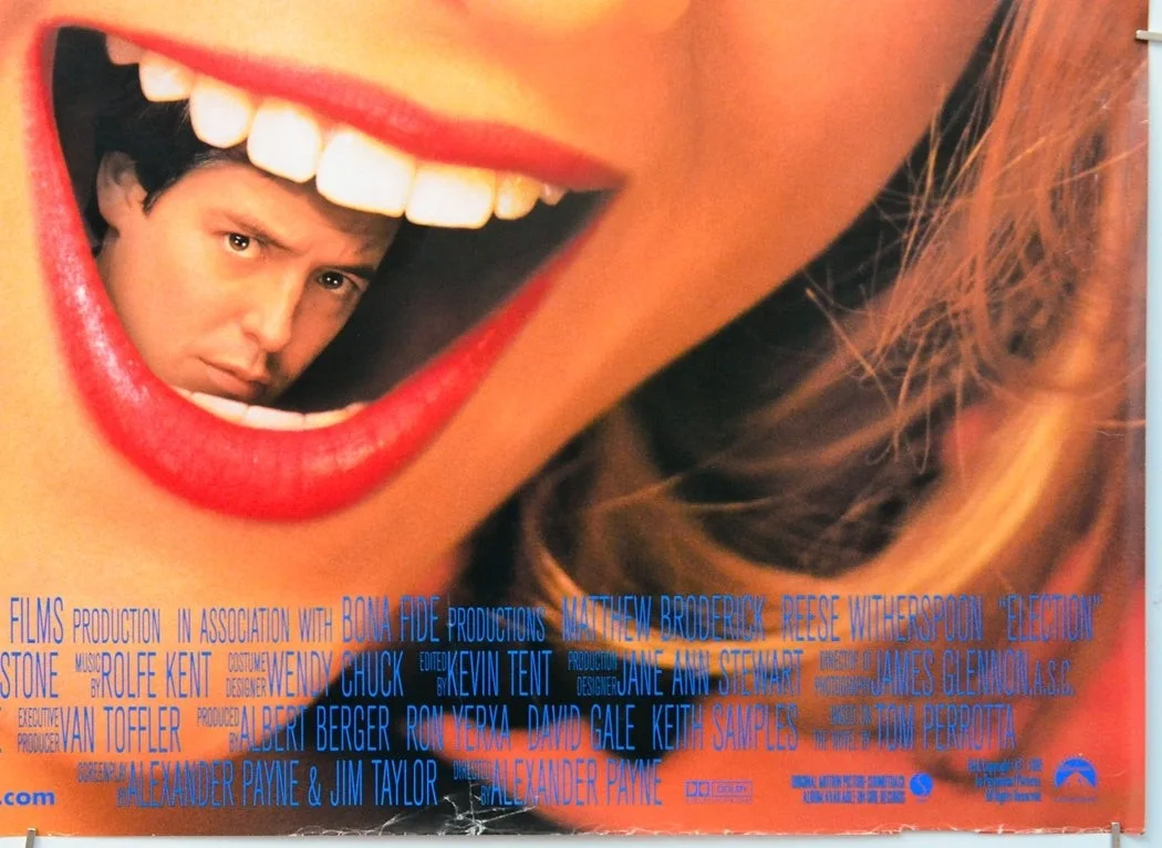 ELECTION (1999) Original Quad Film Poster - Reese Witherspoon, Matthew Broderick, изображение 5