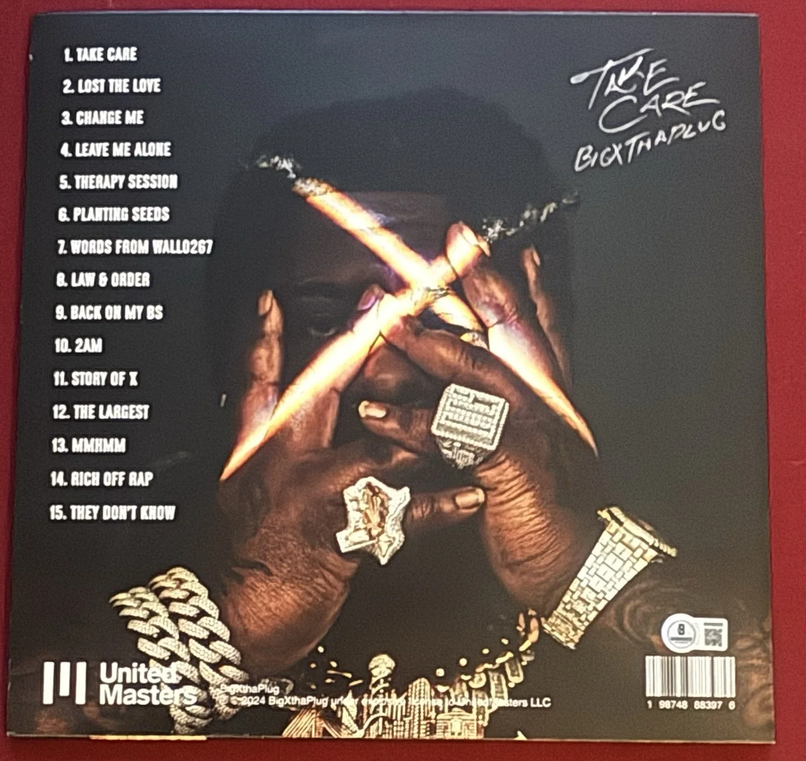 Bigxthaplug Signed Autographed Vinyl Beckett COA Certified, image 3