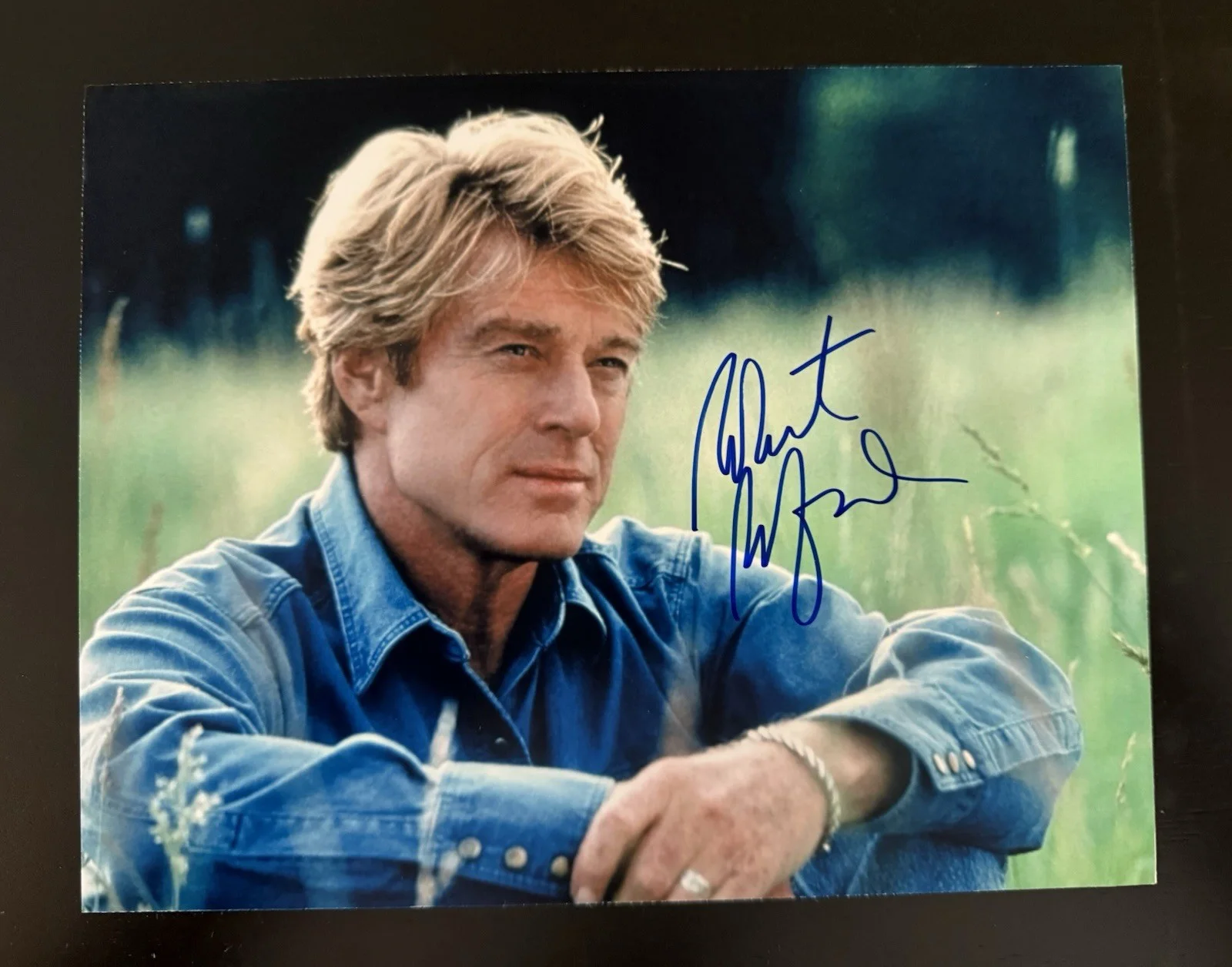 Robert Redford — Robert Redford Hand Signed Autographed 8x10 Photo w/ Transmittal Envelope VG, image 2